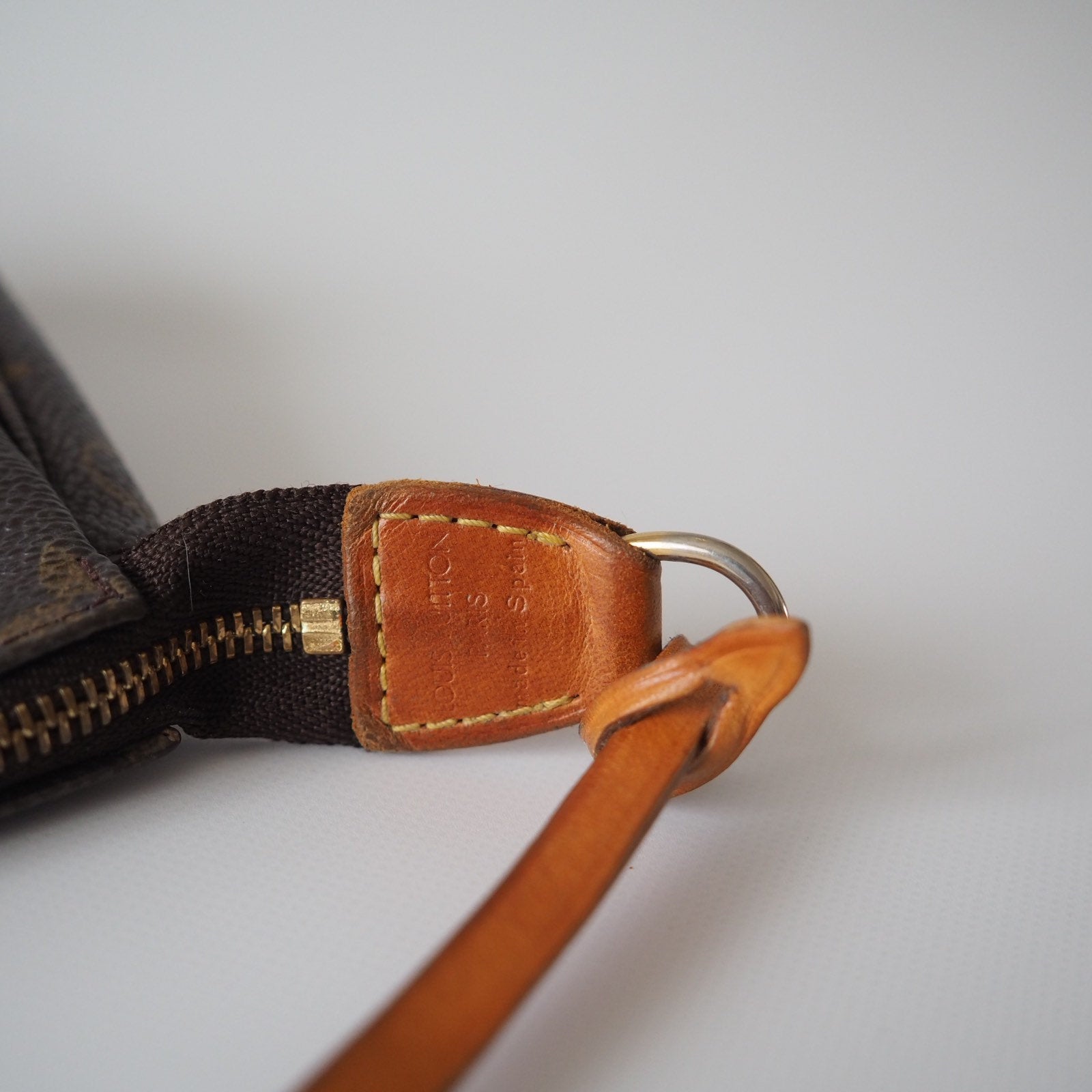 Louis Vuitton Monogram Pochette Accessoires Pouch Vintage Authentic