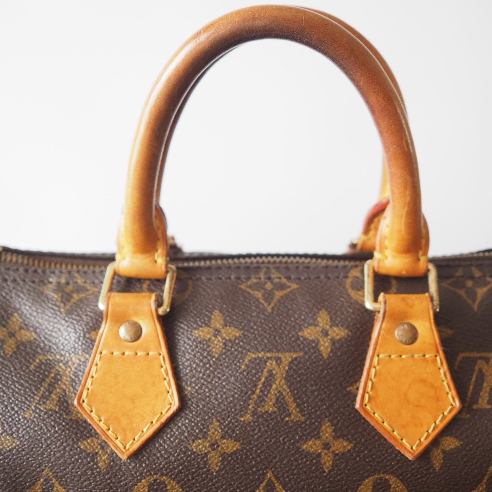 LOUIS VUITTON Speedy 25 Monogram Boston Hand Bag M41528 Purse Authentic