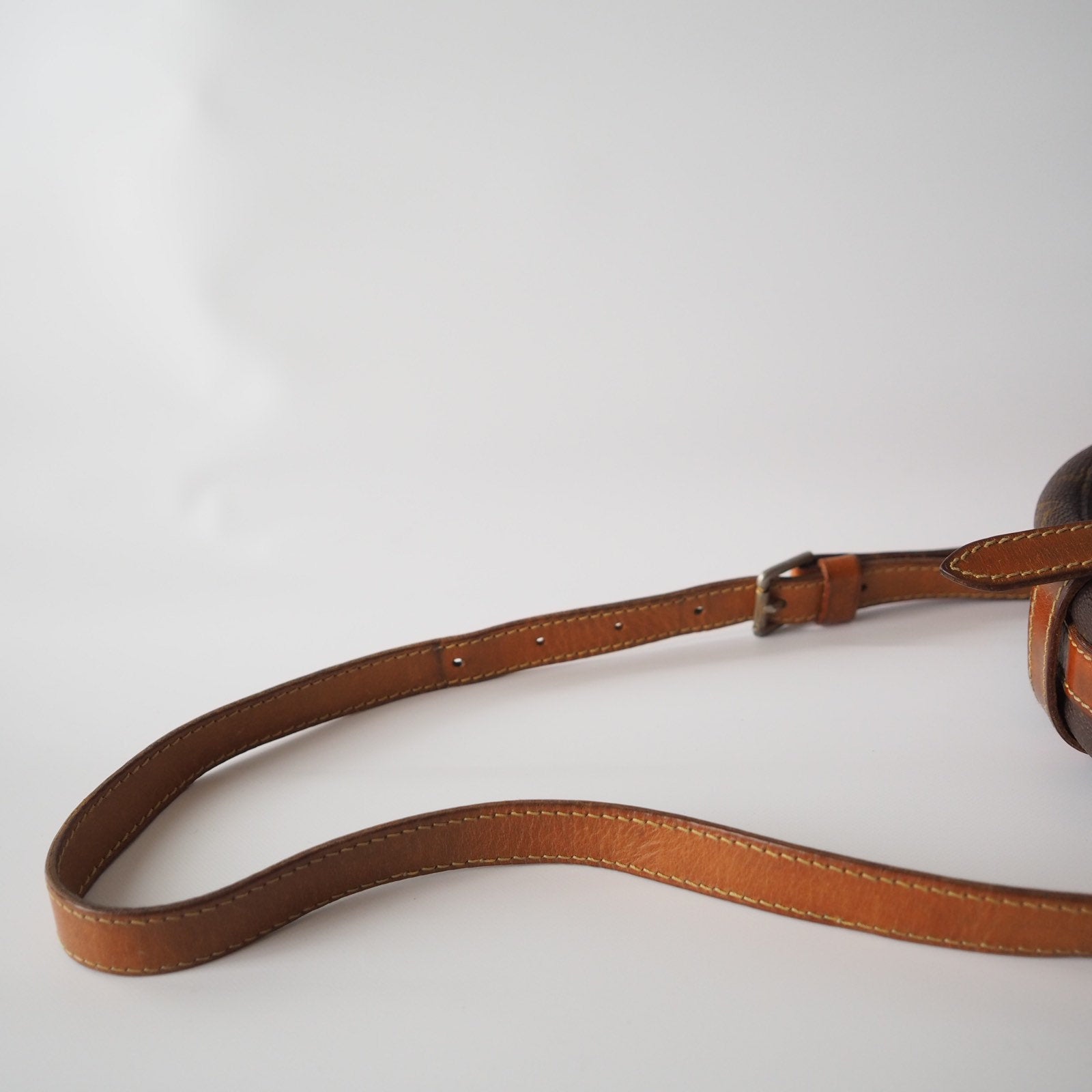 Louis Vuitton Monogram Shoulder Bag Chantilly GM Brown LV Authentic