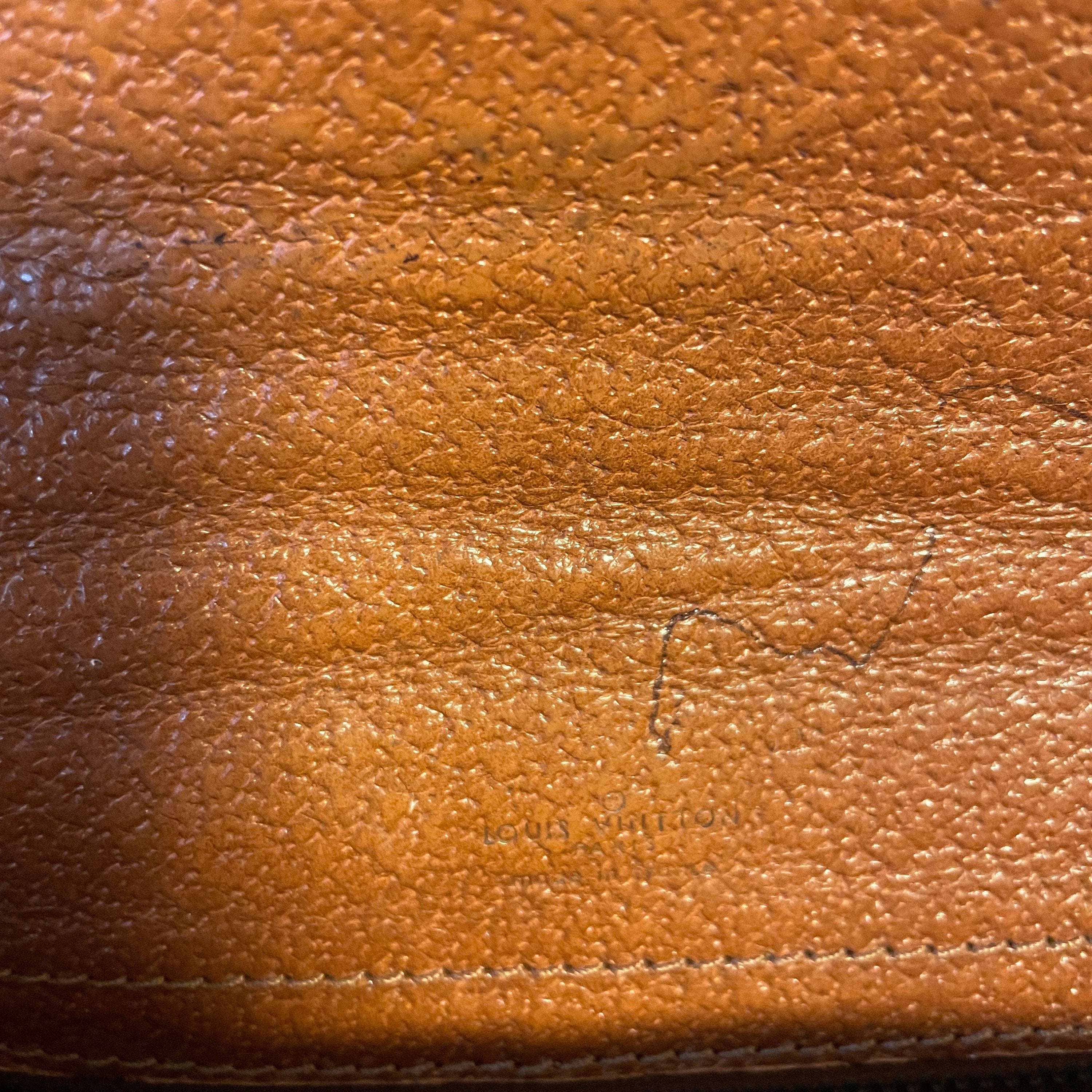 Louis Vuitton Monogram Shoulder Bag Chantilly PM Brown LV Authentic