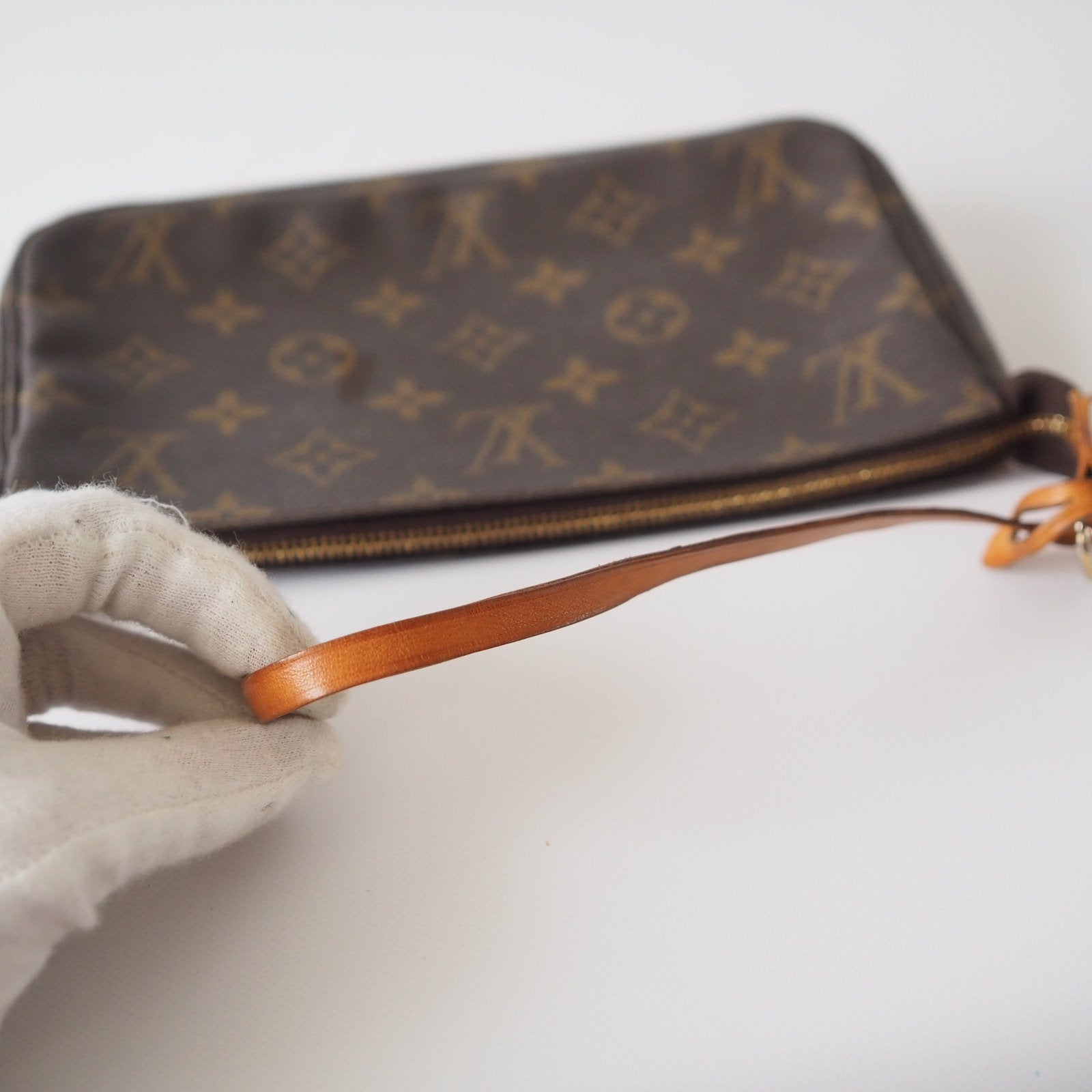 Louis Vuitton Monogram Pochette Accessoires Pouch Vintage Authentic