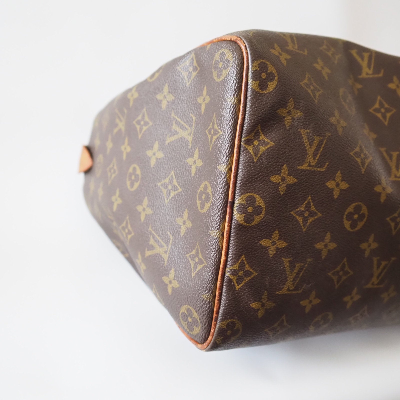 Authentic LOUIS VUITTON Speedy 40 Monogram Boston Hand Bag Purse Travel bag