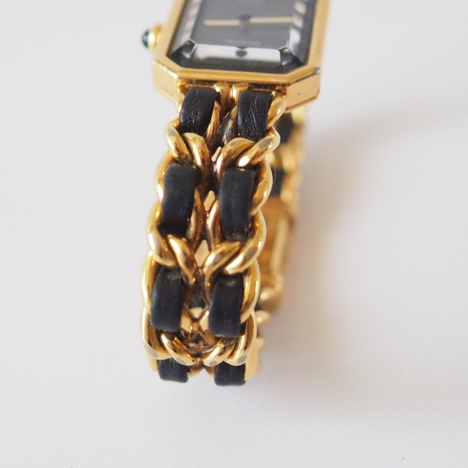 CHANEL Watch Premiere Watch Size M Bracelet Chain Timeless M Steel Quartz Watch Vintage