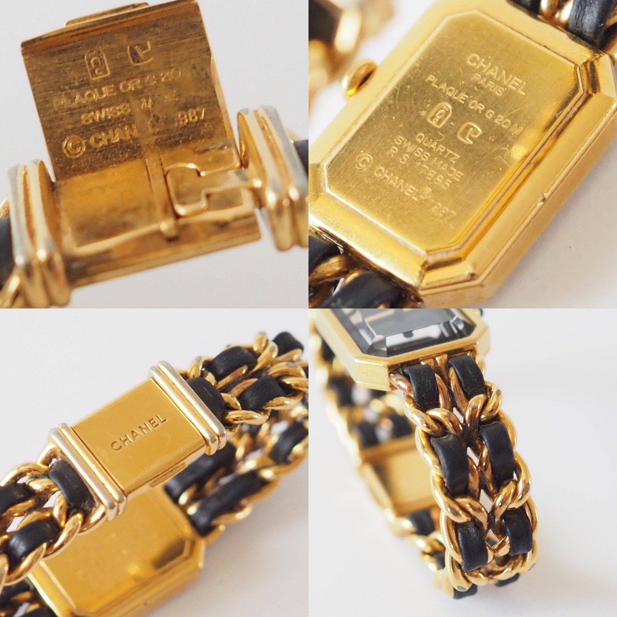 CHANEL Watch Premiere Watch Size M Bracelet Chain Timeless M Steel Quartz Watch Vintage