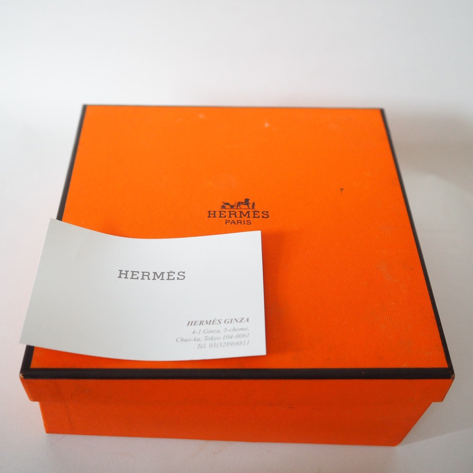 HERMES Plate Tableware Yellow Animal Porcelain Authentic