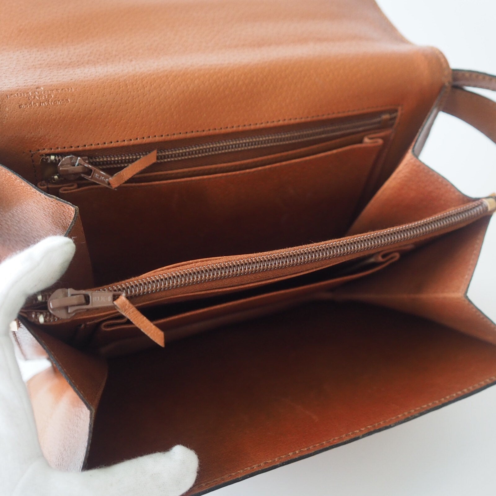 LOUIS VUITTON Monogram Sac Rond Point Shoulder Bag D5107 Authentic