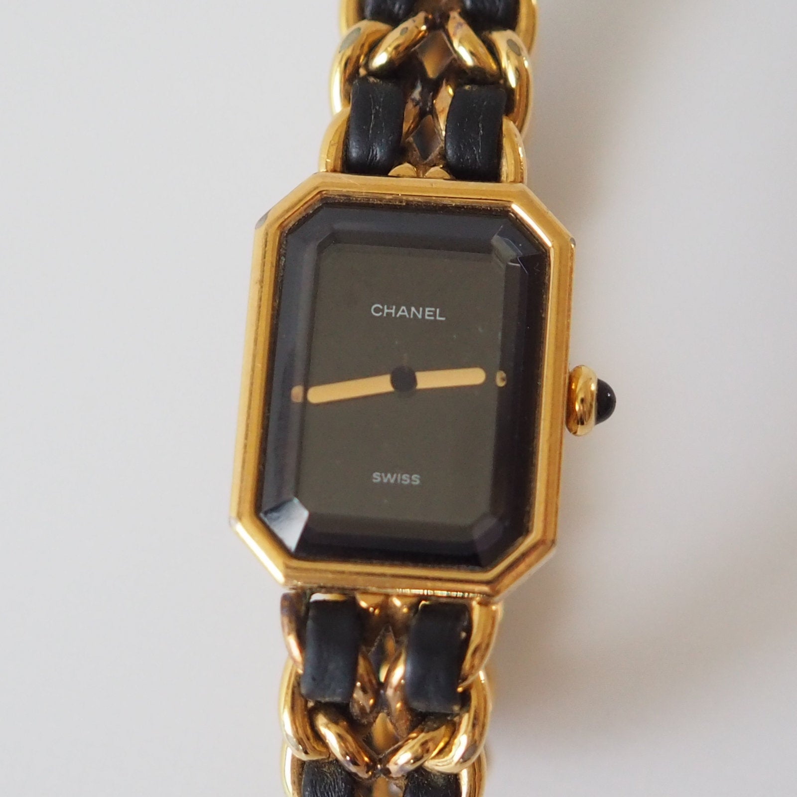 CHANEL Watch Premiere Watch Size M Bracelet Chain Timeless M Steel Quartz Watch Vintage