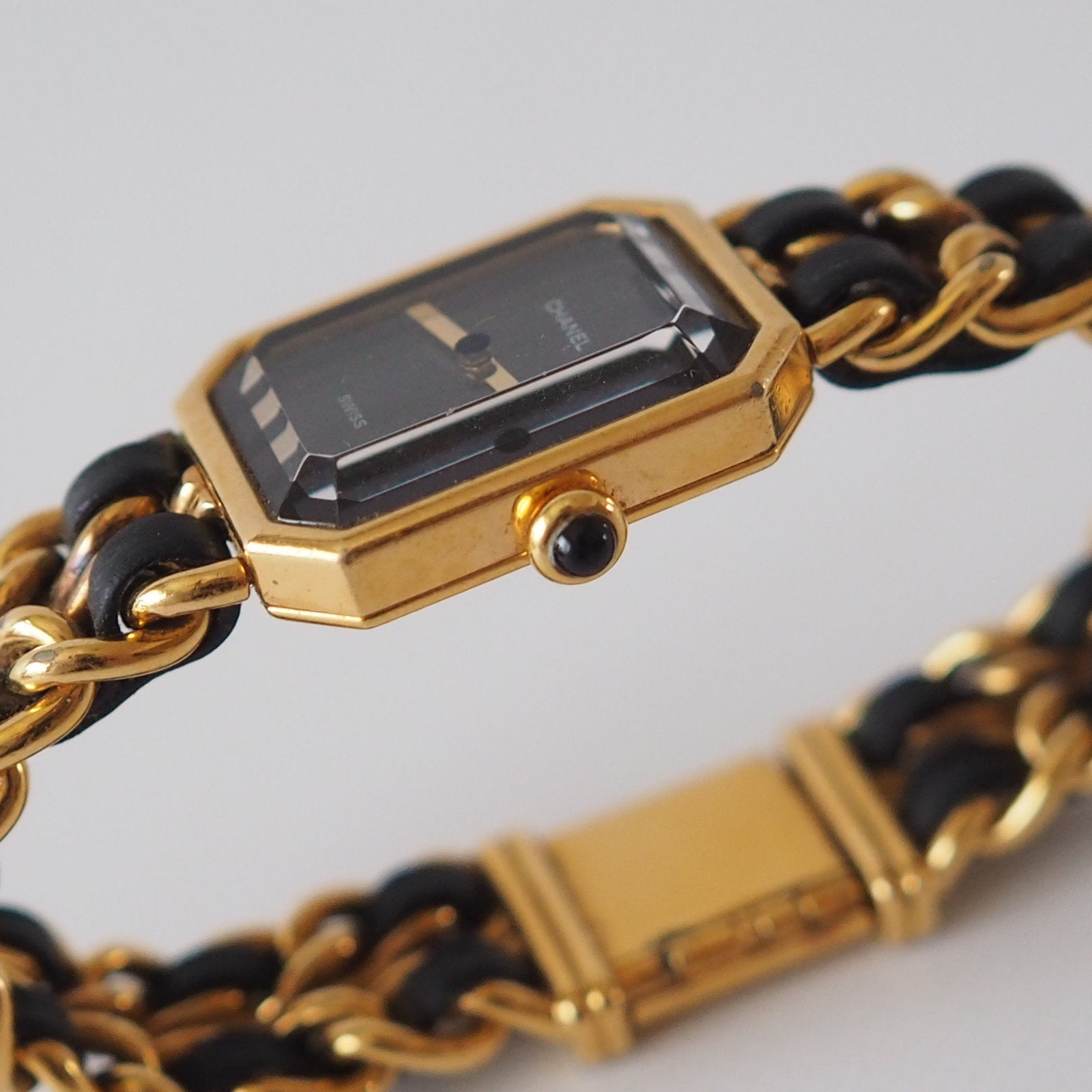 CHANEL Watch Premiere Watch Size M Bracelet Chain Timeless M Steel Quartz Watch Vintage