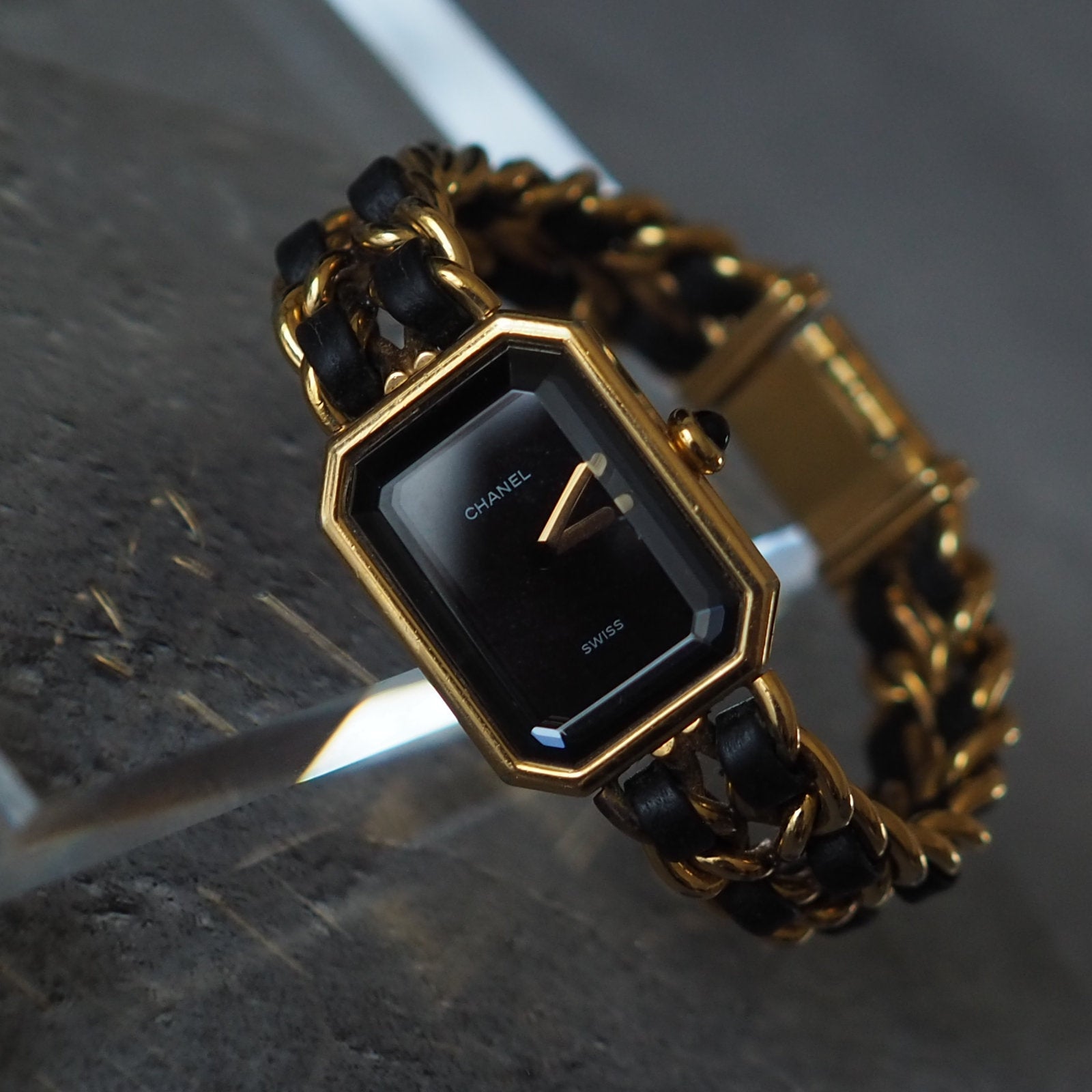 CHANEL Watch Premiere Watch Size M Bracelet Chain Timeless M Steel Quartz Watch Vintage