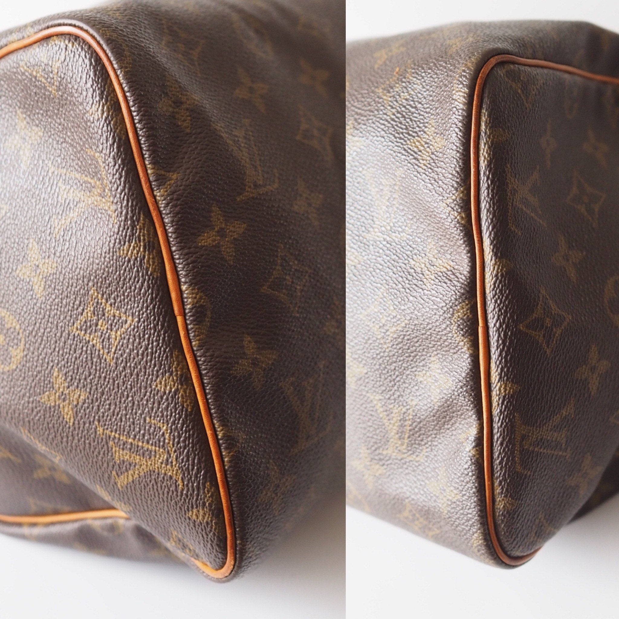 LOUIS VUITTON Speedy 30 Monogram Boston Hand Bag Purse Authentic