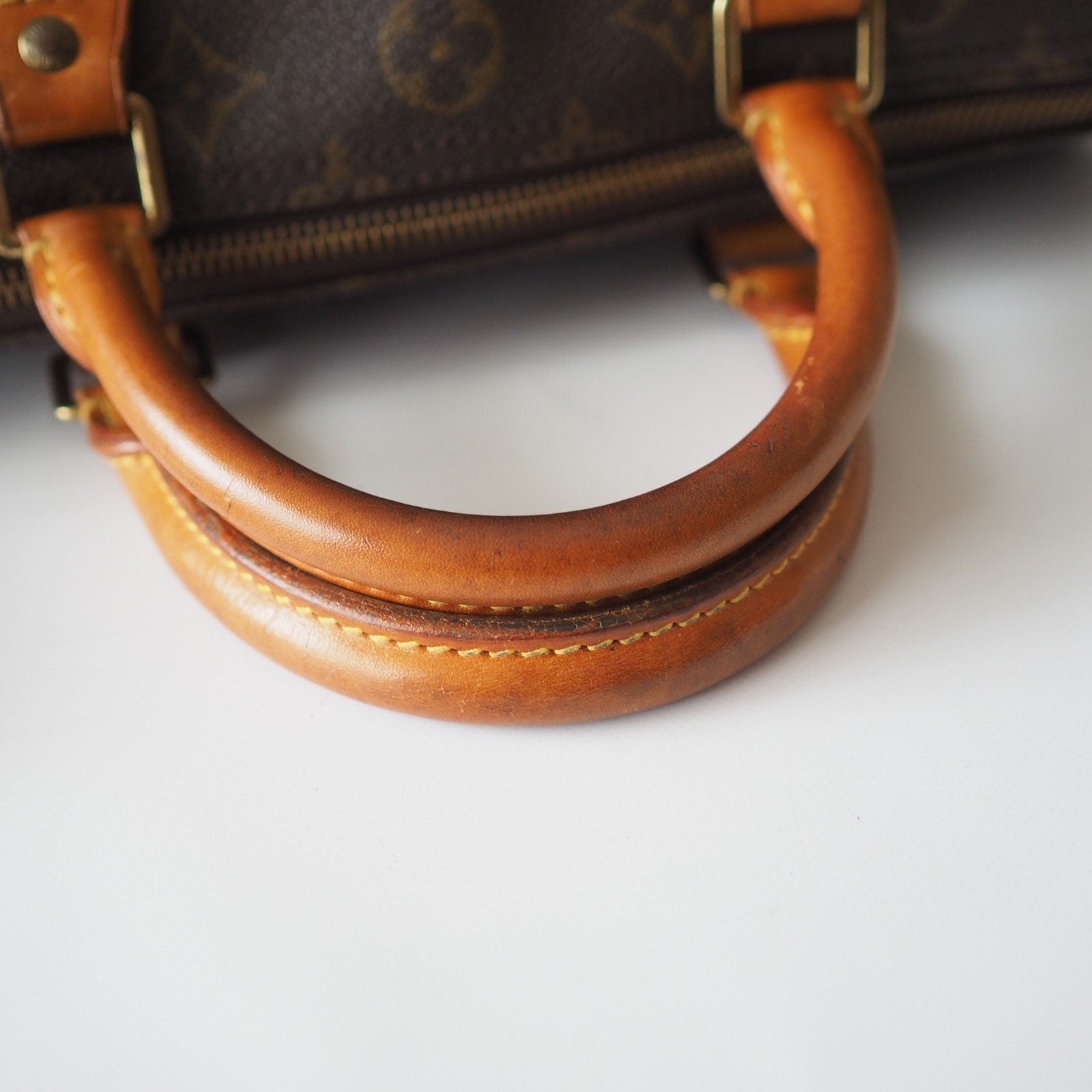 LOUIS VUITTON Speedy 30 Monogram Boston Hand Bag Purse Authentic