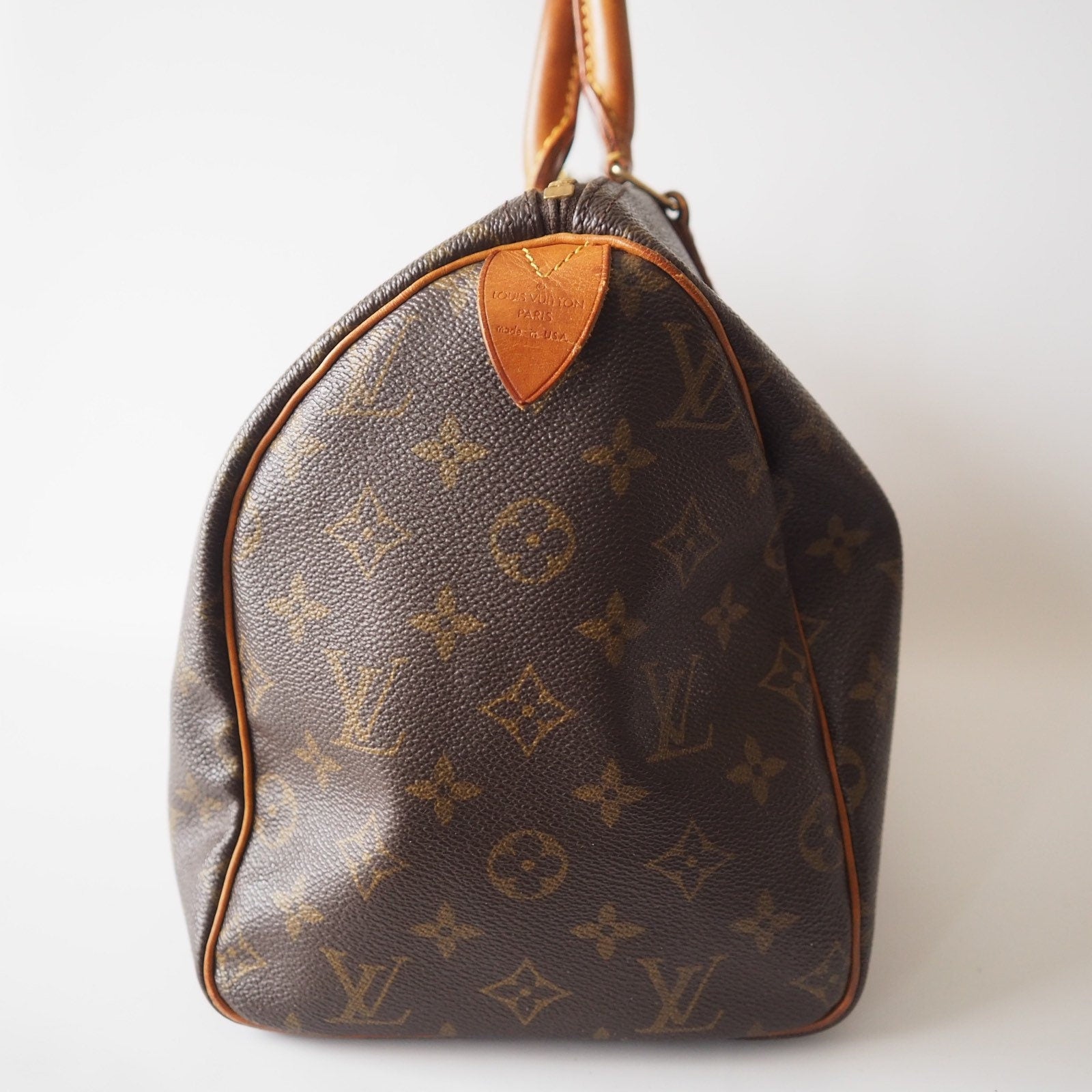 LOUIS VUITTON Speedy 30 Monogram Boston Hand Bag Purse Authentic