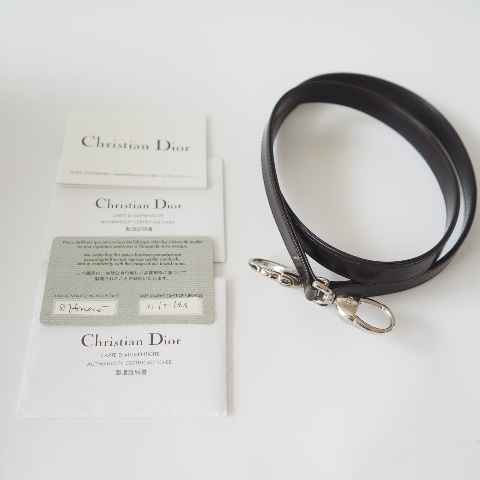 Christian Dior 2way Hand Shoulder Bag Brown Horse hair Vintage Authentic