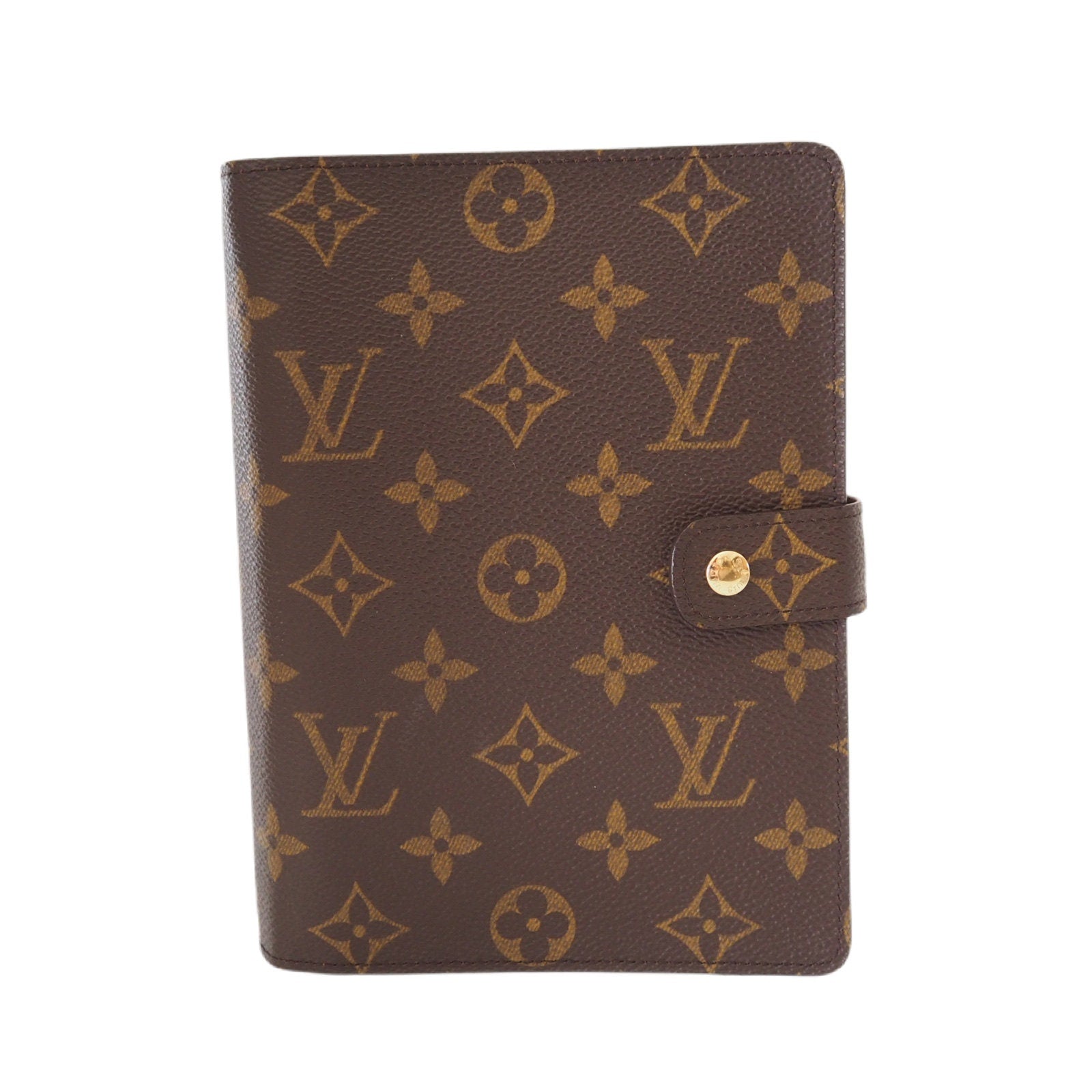 LOUIS VUITTON Agenda MM Monogram Day Planner Cover Authentic