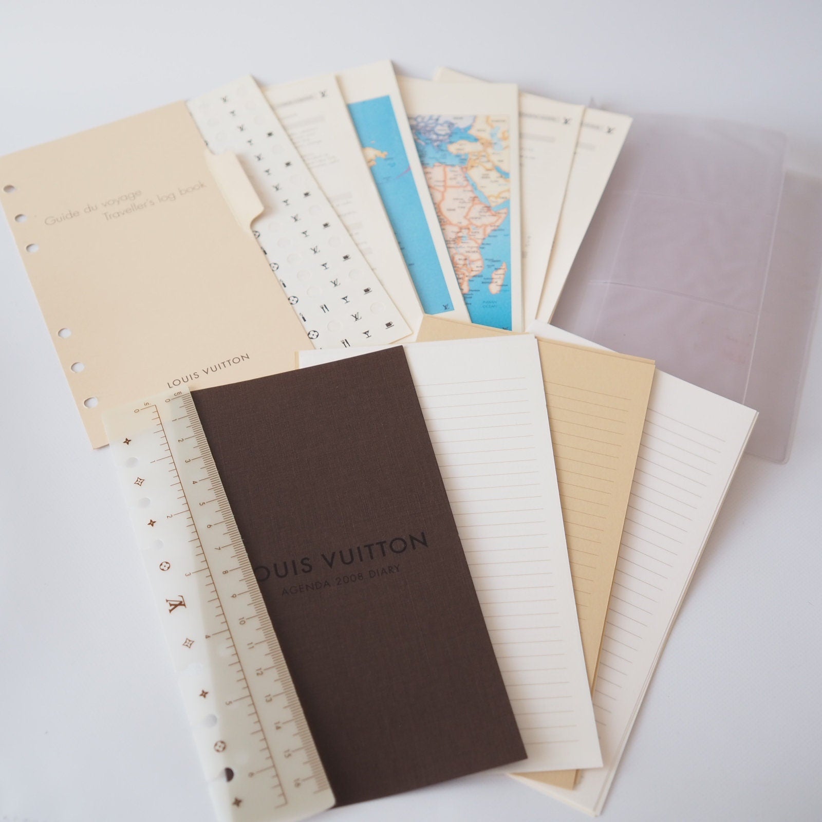 LOUIS VUITTON Agenda MM Monogram Day Planner Cover Authentic