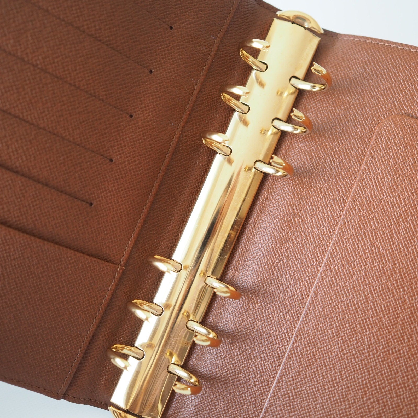 LOUIS VUITTON Agenda MM Monogram Day Planner Cover Authentic