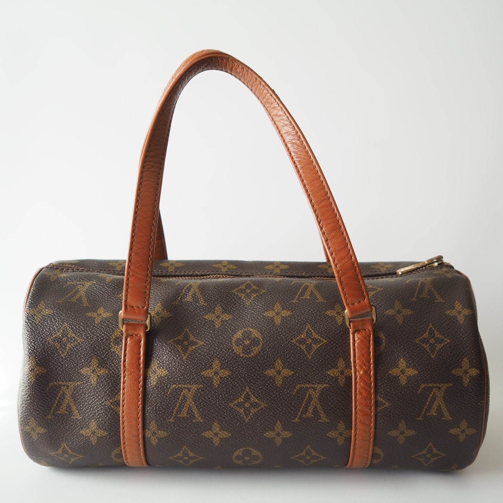 LOUIS VUITTON Monogram Papillon 30 Hand Shoulder Bag M51365 With pouch Authentic