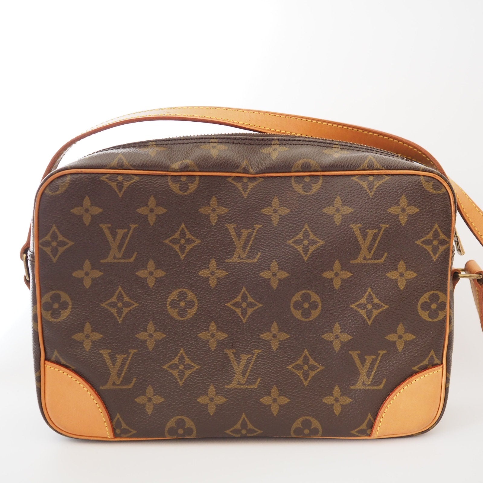 1 LOUIS VUITTON Monogram Trocadero 27 Shoulder Bag M51274 Authentic