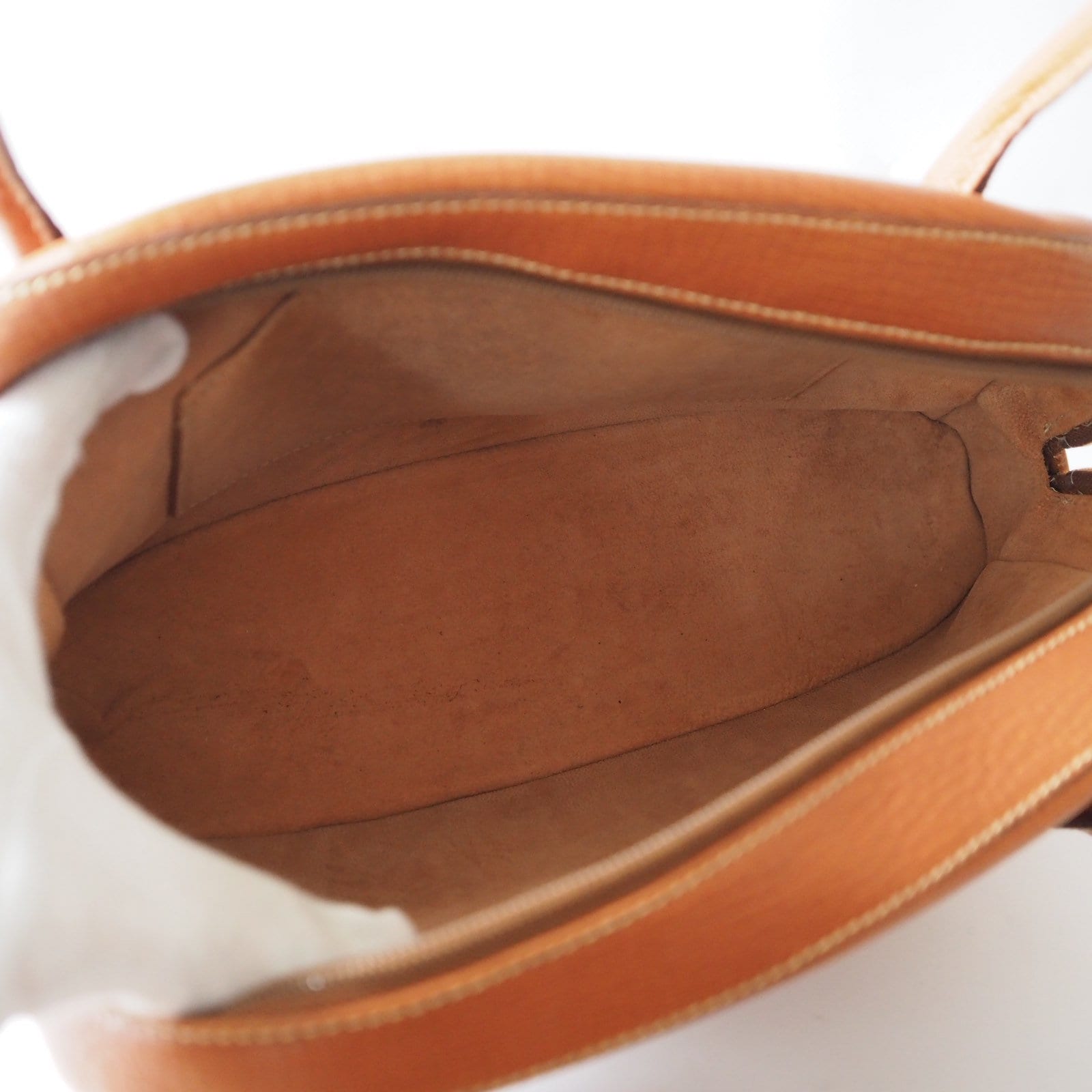 LOEWE Shoulder Bag Leather Brown With Pouch Vintage Authentic