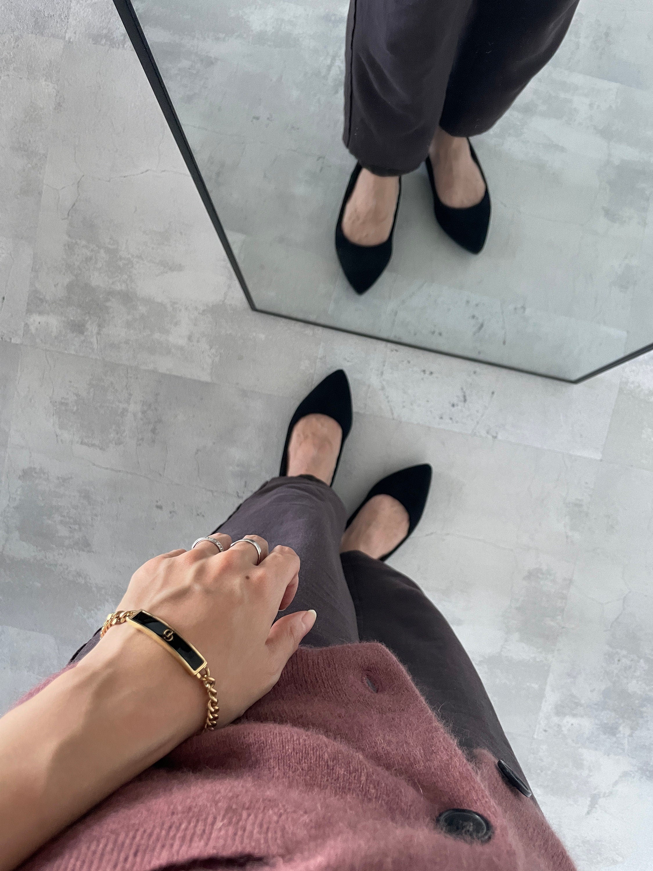 Christian Dior Bracelet CD Logo Vintage Metal Gold Authentic