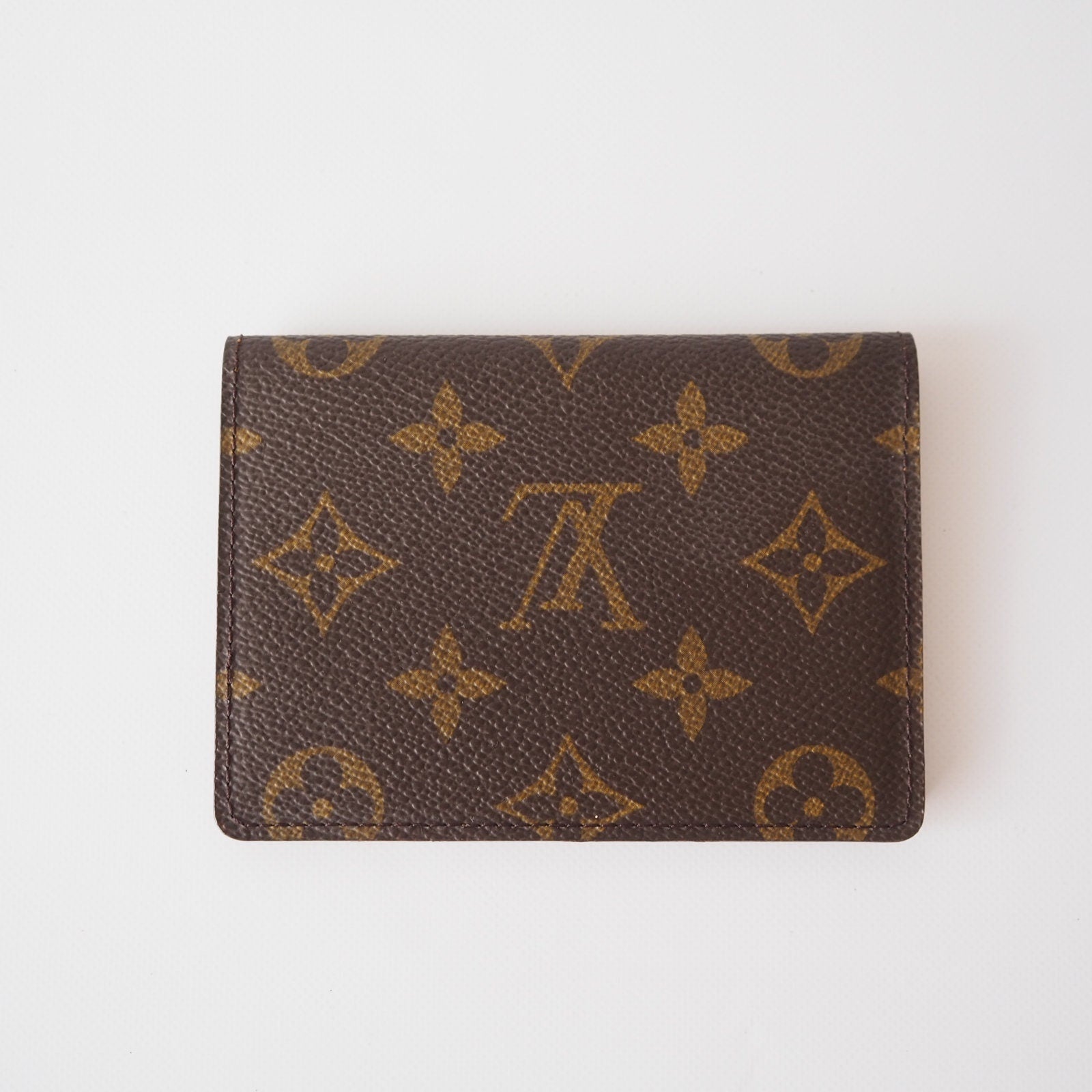 22 Louis Vuitton Monogram Porte 2 cartes Vertical Pass Card Case Authentic