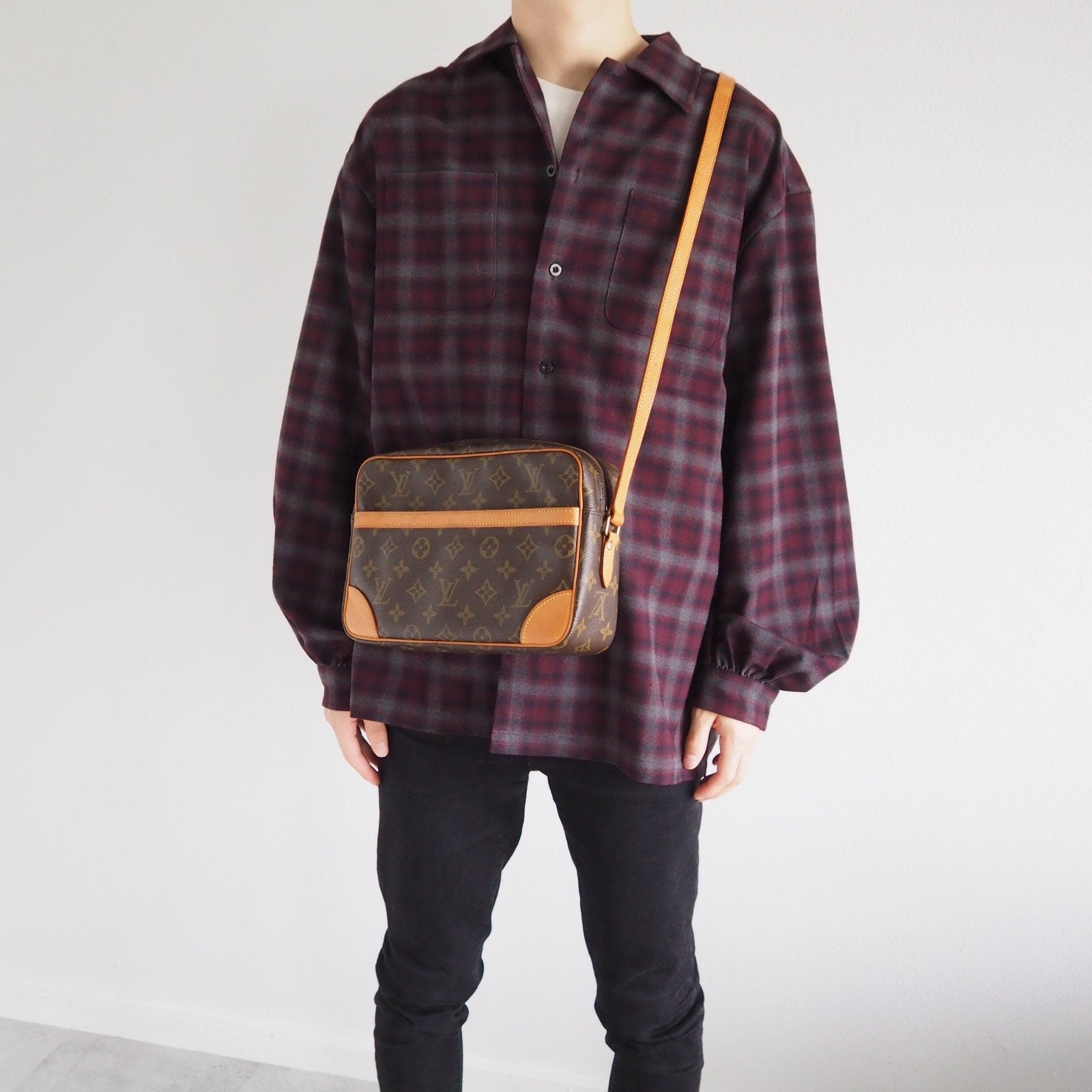 1 LOUIS VUITTON Monogram Trocadero 27 Shoulder Bag M51274 Authentic