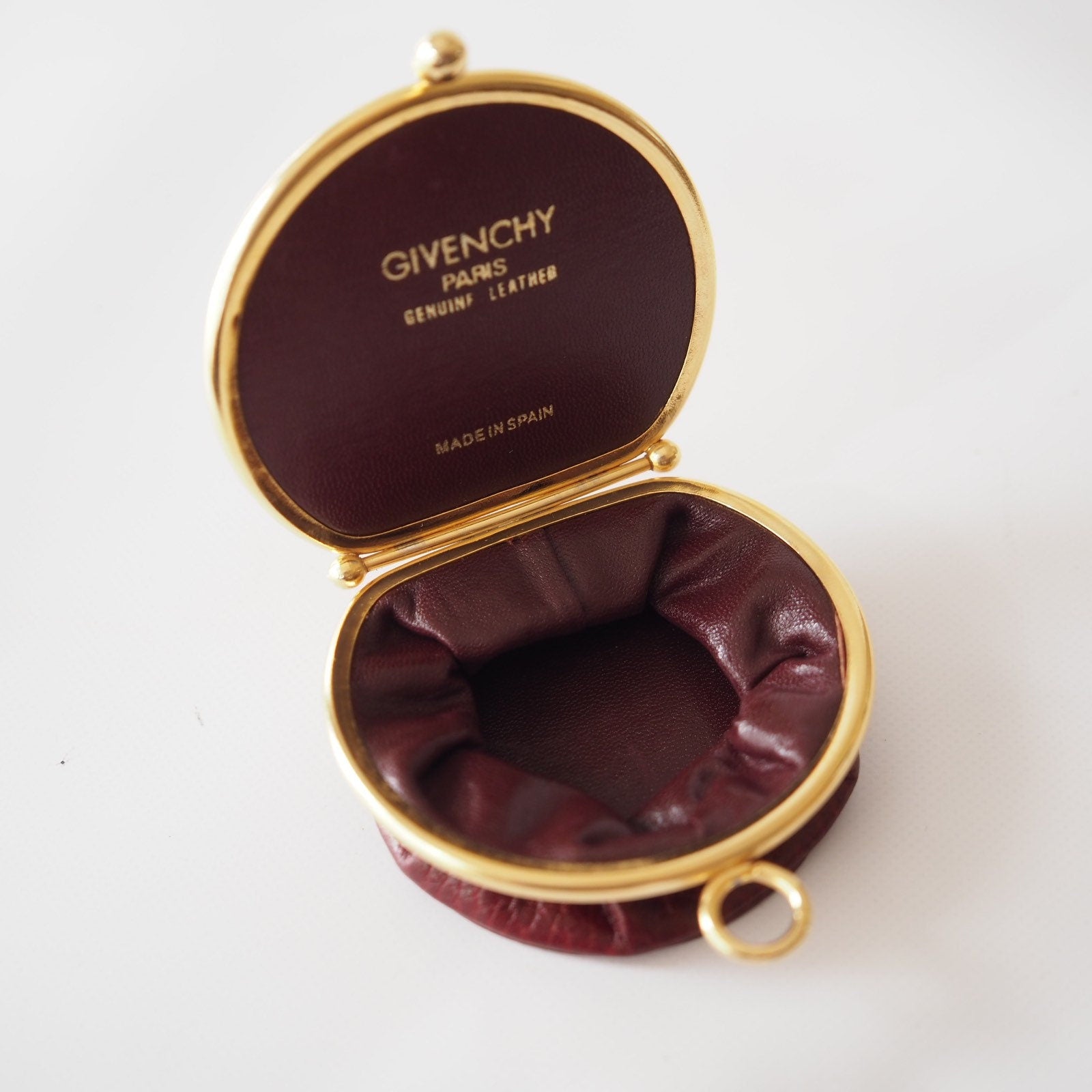 GIVENCHY Logo Coin Multi Case Mini Wallet Authentic