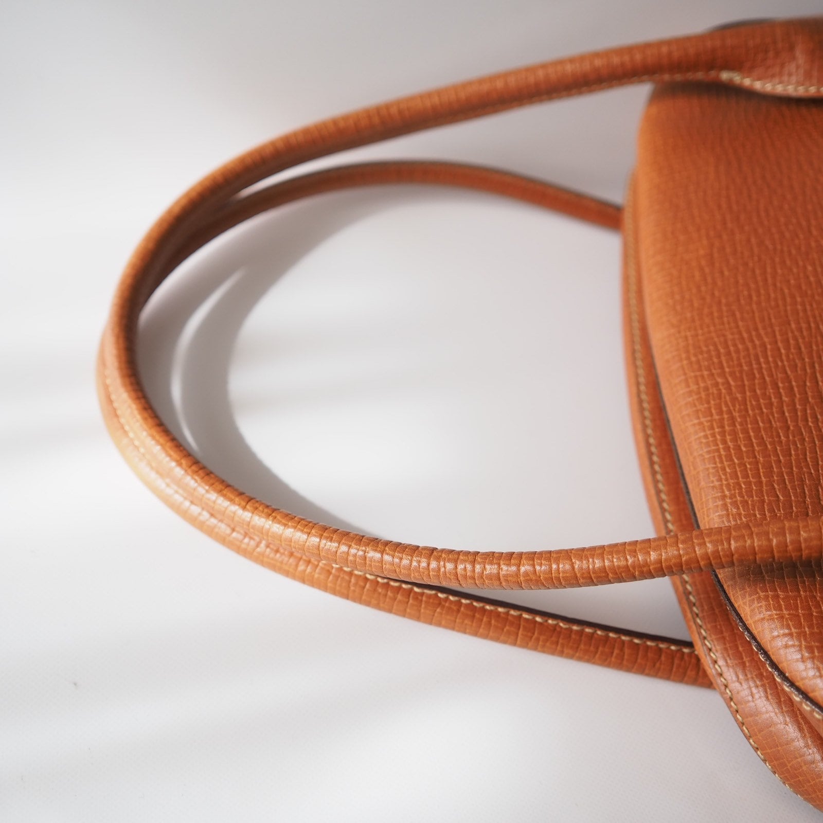 LOEWE Shoulder Bag Leather Brown With Pouch Vintage Authentic