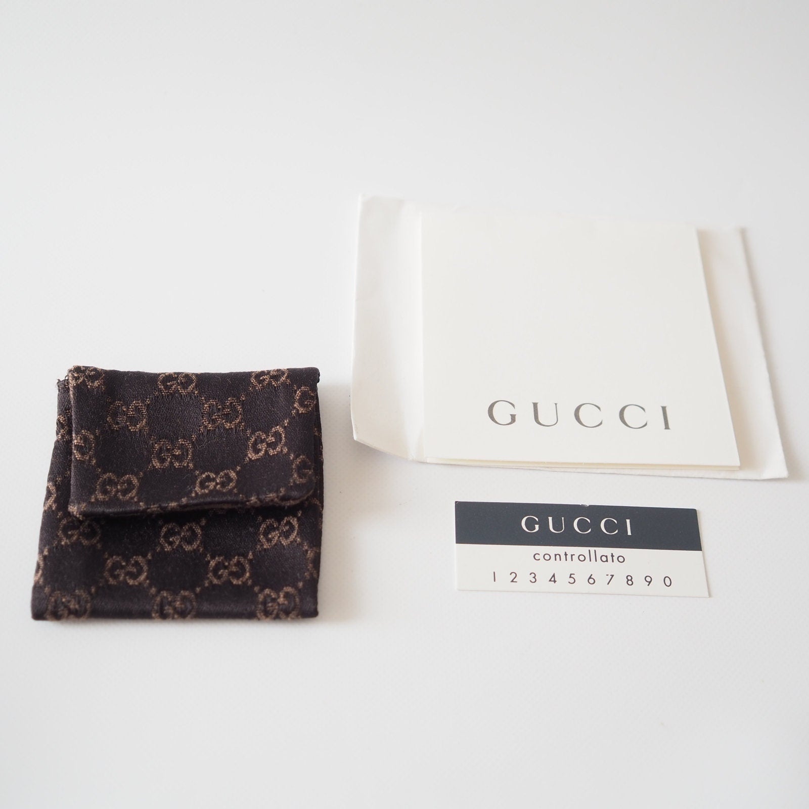 GUCCI Bracelet Chain Vintage Metal Silver 925 Authentic