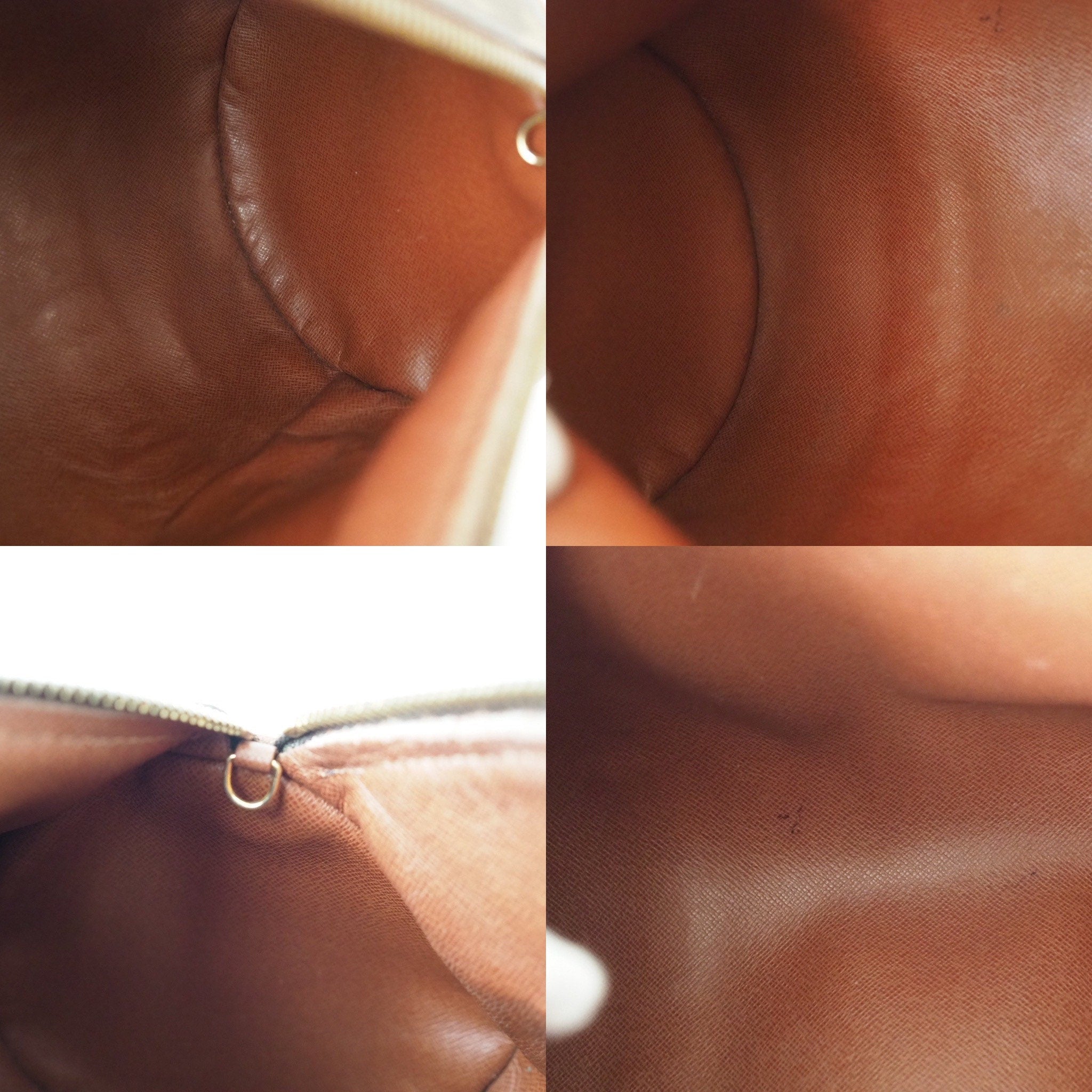 LOUIS VUITTON Monogram Papillon 30 Boston bag M51385 Brown Authentic