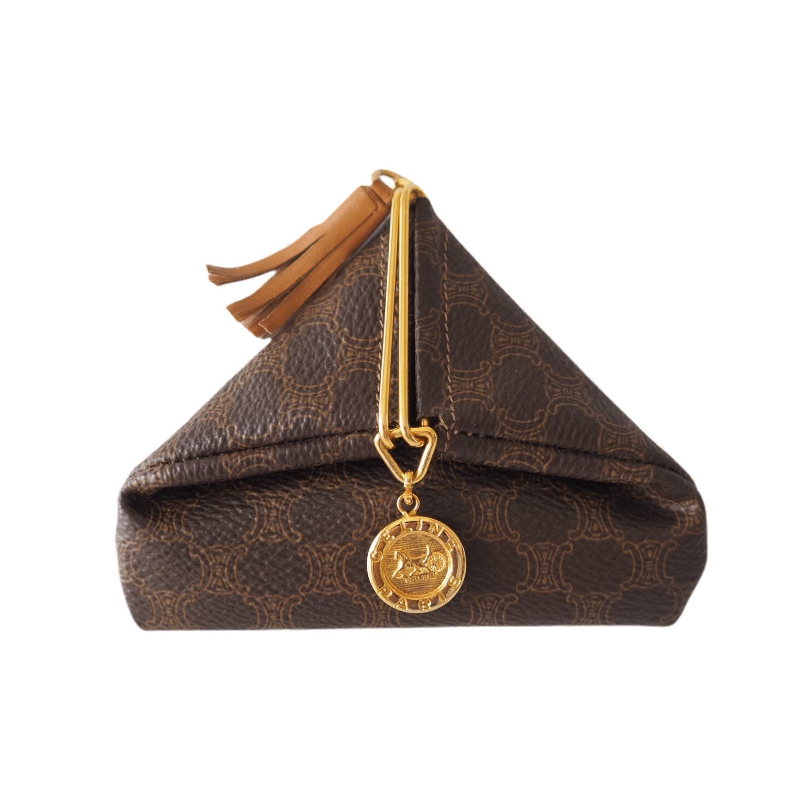 CELINE Macadam Coin Multi Case Vintage Authentic