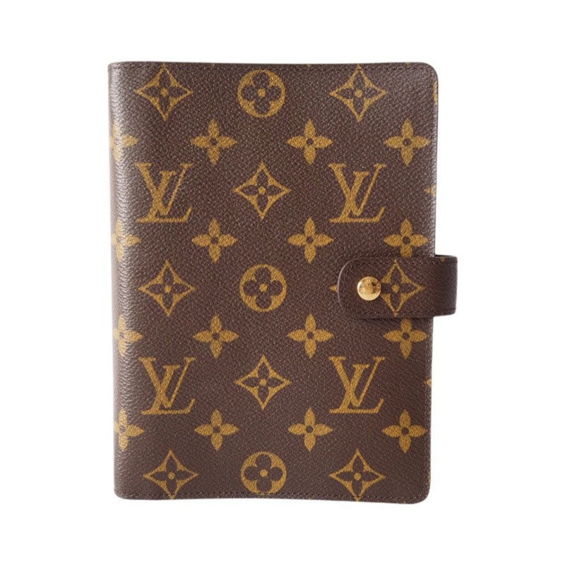 LOUIS VUITTON Agenda MM Monogram Day Planner Cover Authentic