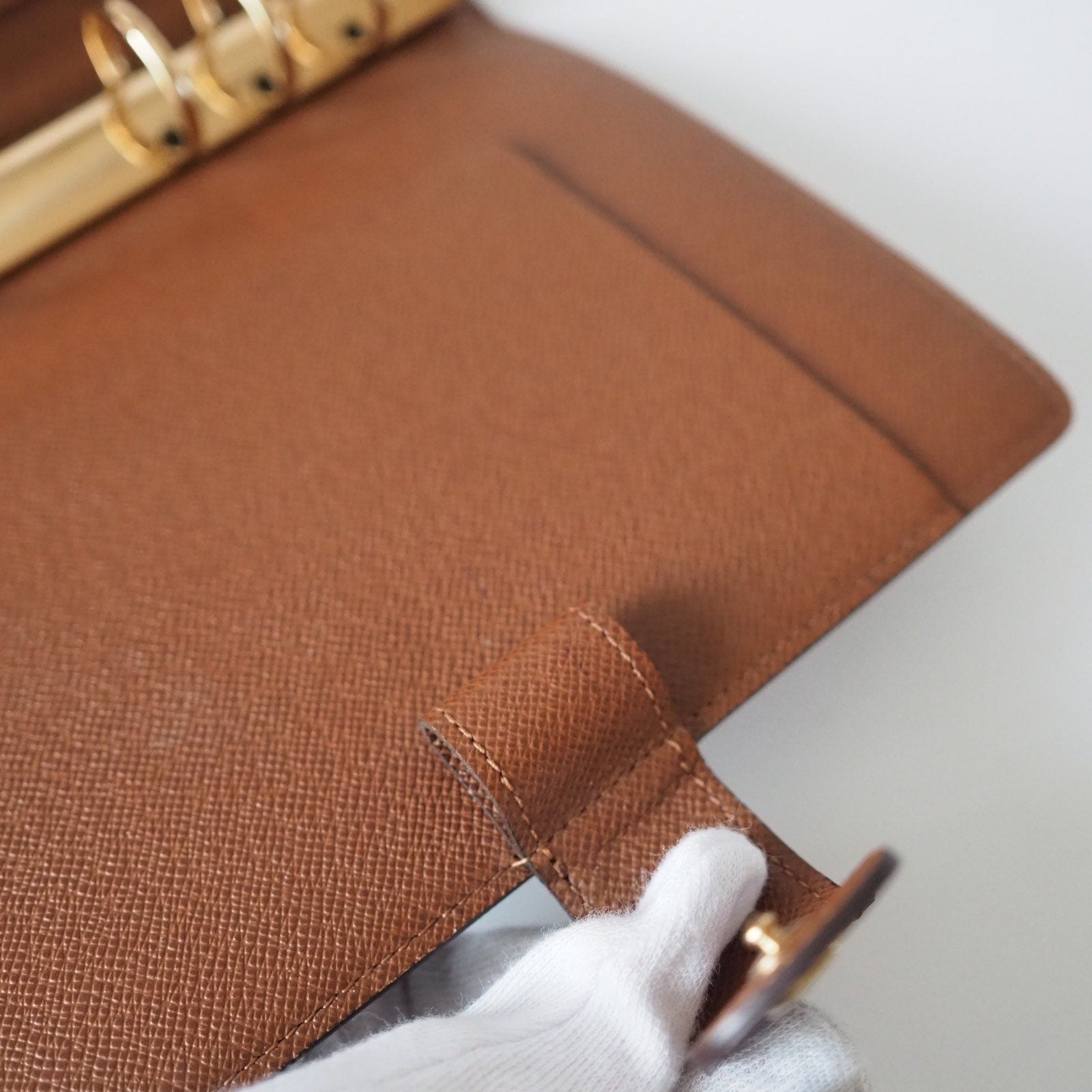 LOUIS VUITTON Agenda MM Monogram Day Planner Cover Authentic