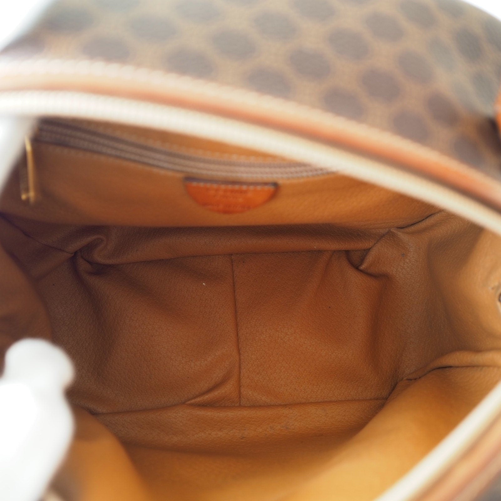 CELINE Macadam 2way Shoulder Hand Bag Authentic Vintage Classical