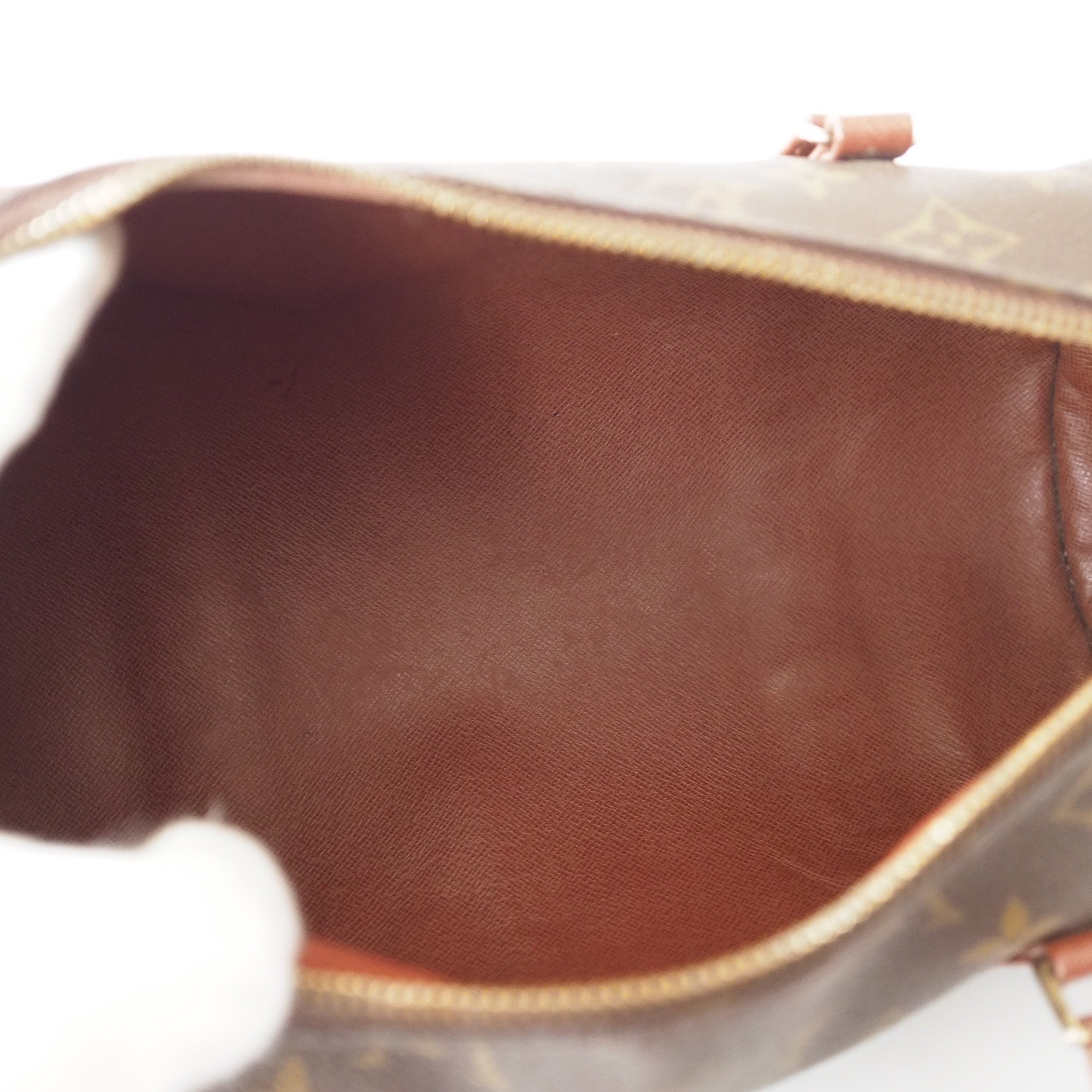 LOUIS VUITTON Monogram Papillon 30 Boston bag M51385 Brown Authentic