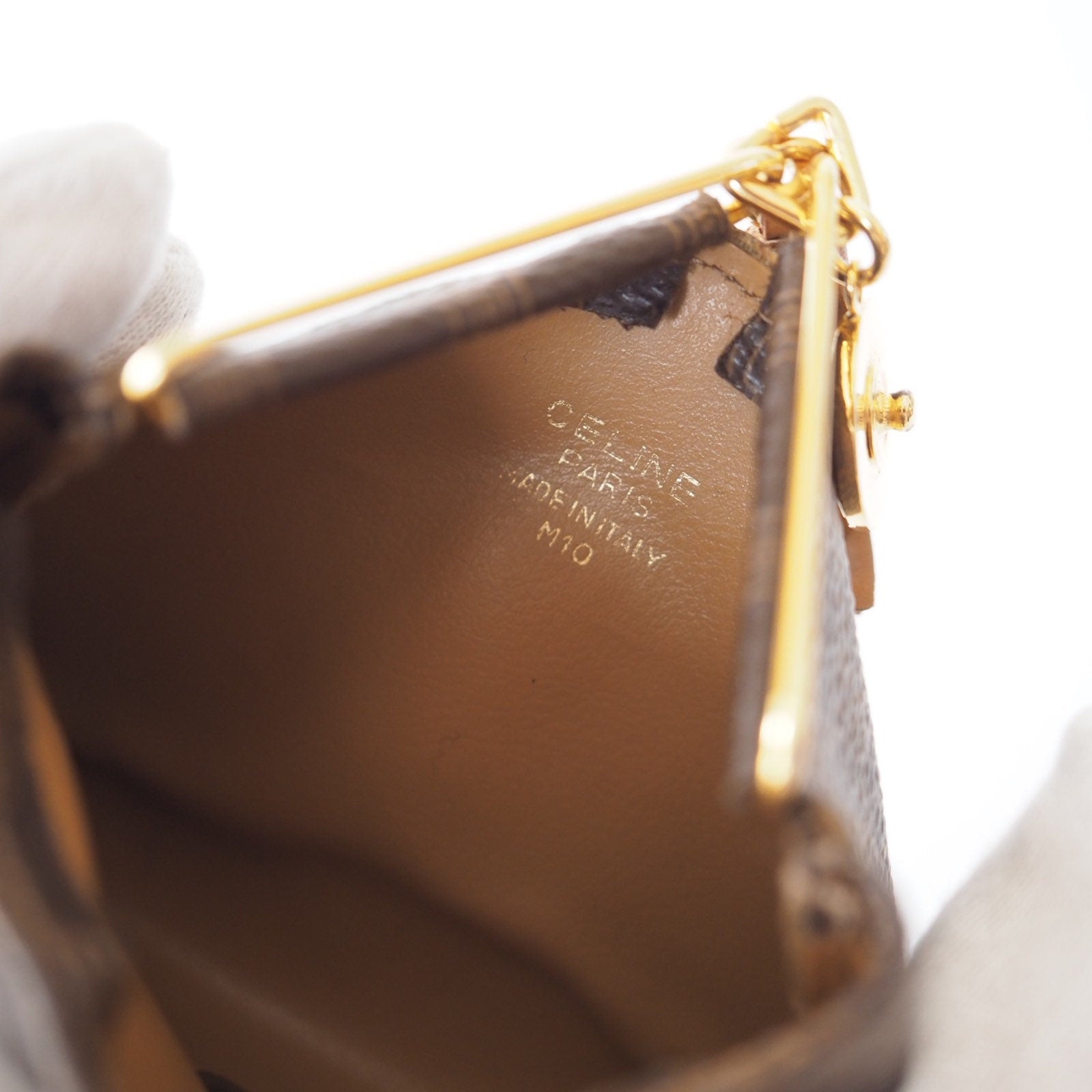 CELINE Macadam Coin Multi Case Vintage Authentic