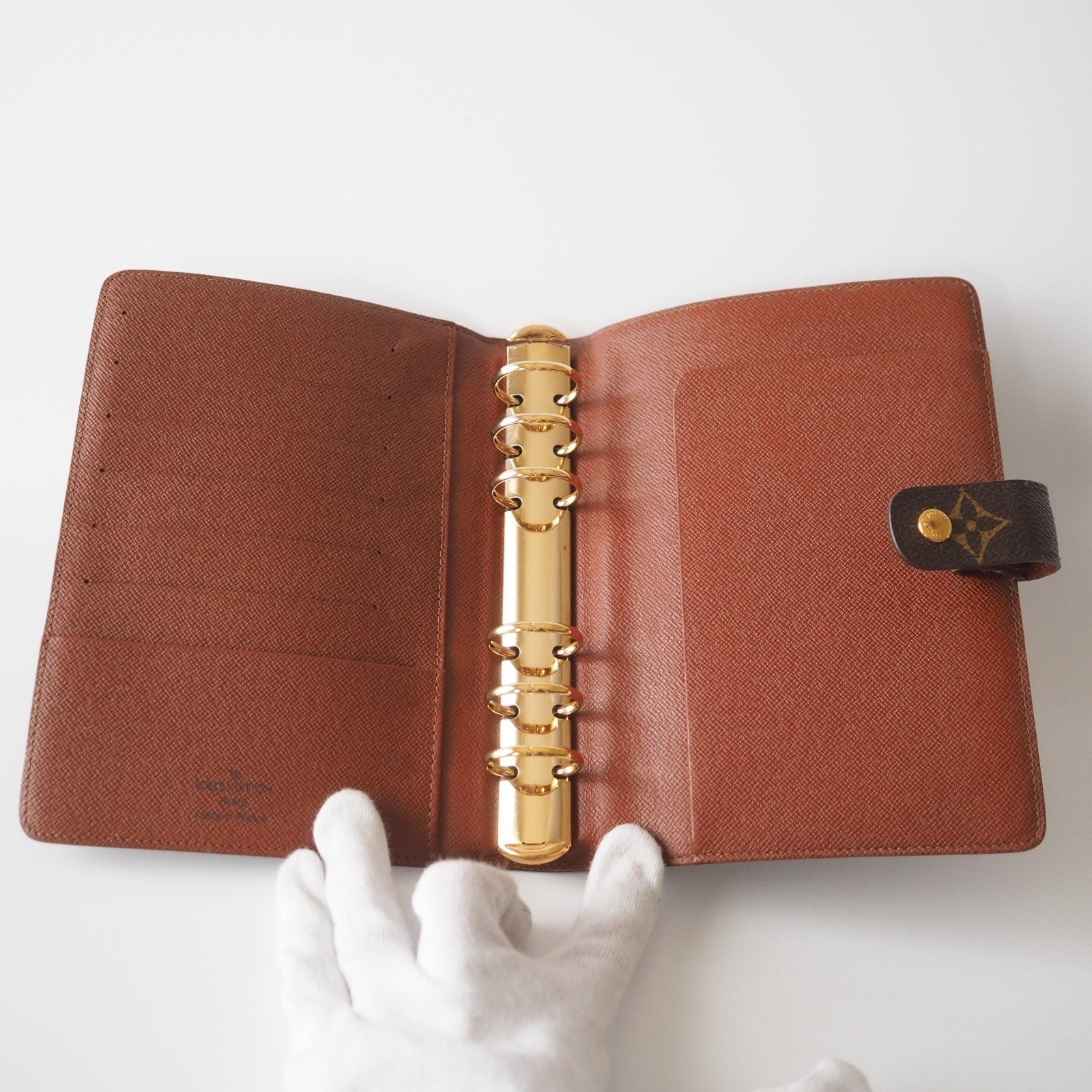 LOUIS VUITTON Agenda MM Monogram Day Planner Cover Authentic