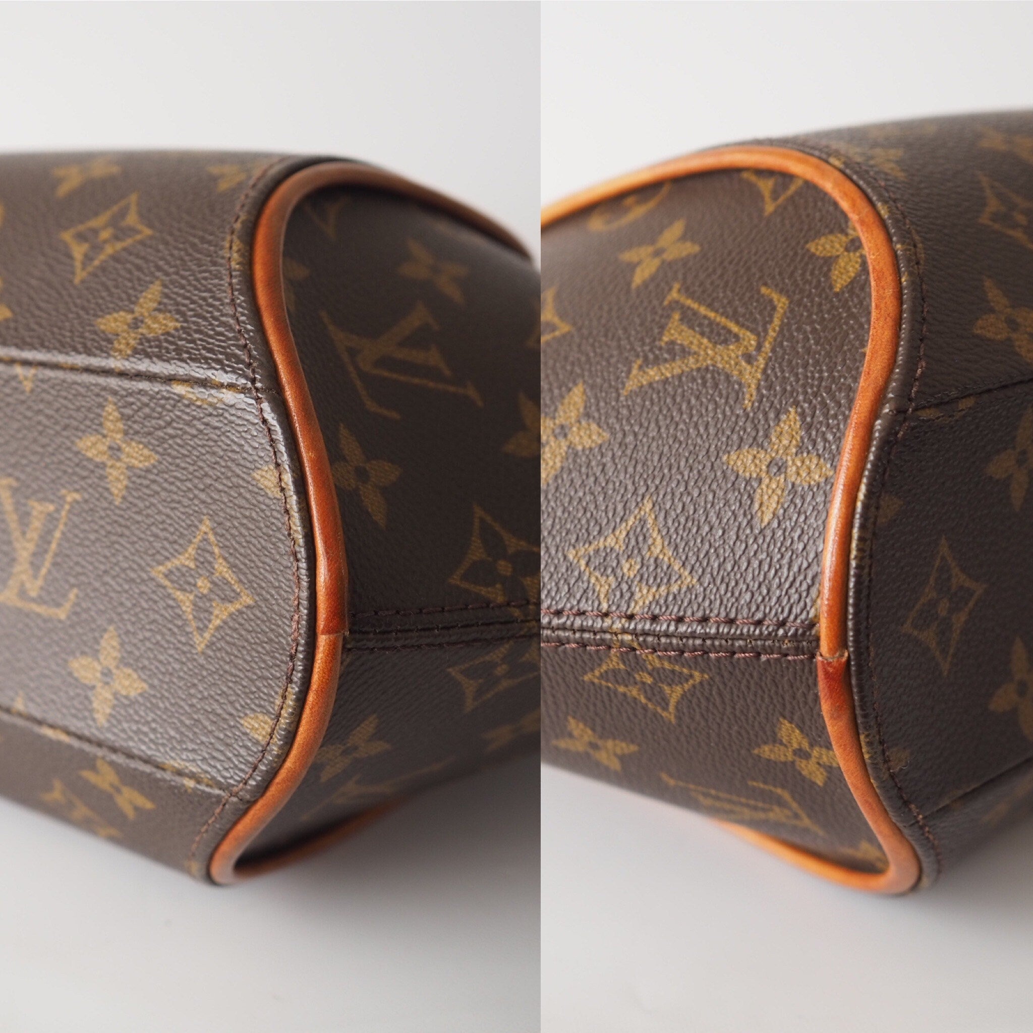 LOUIS VUITTON Ellipse PM Monogram 2way Hand Shoulder Bag M51127 Purse Authentic
