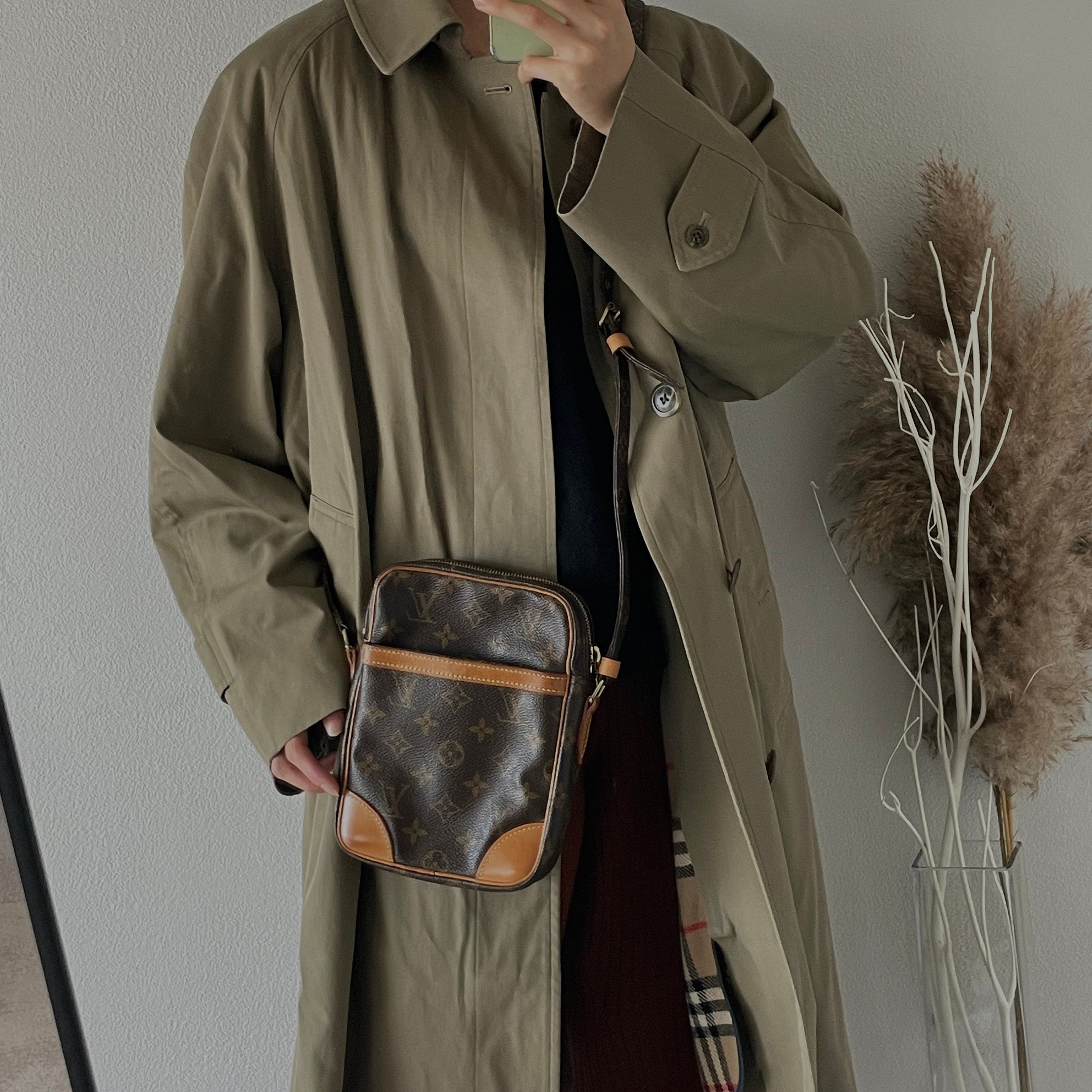 Louis Vuitton Shoulder Bag Danube Browns Monogram vintage lv Authentic