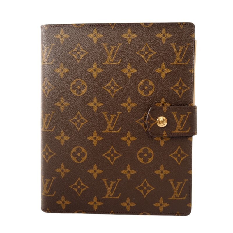 Louis Vuitton Monogram Agenda GM Day Planner Cover Authentic