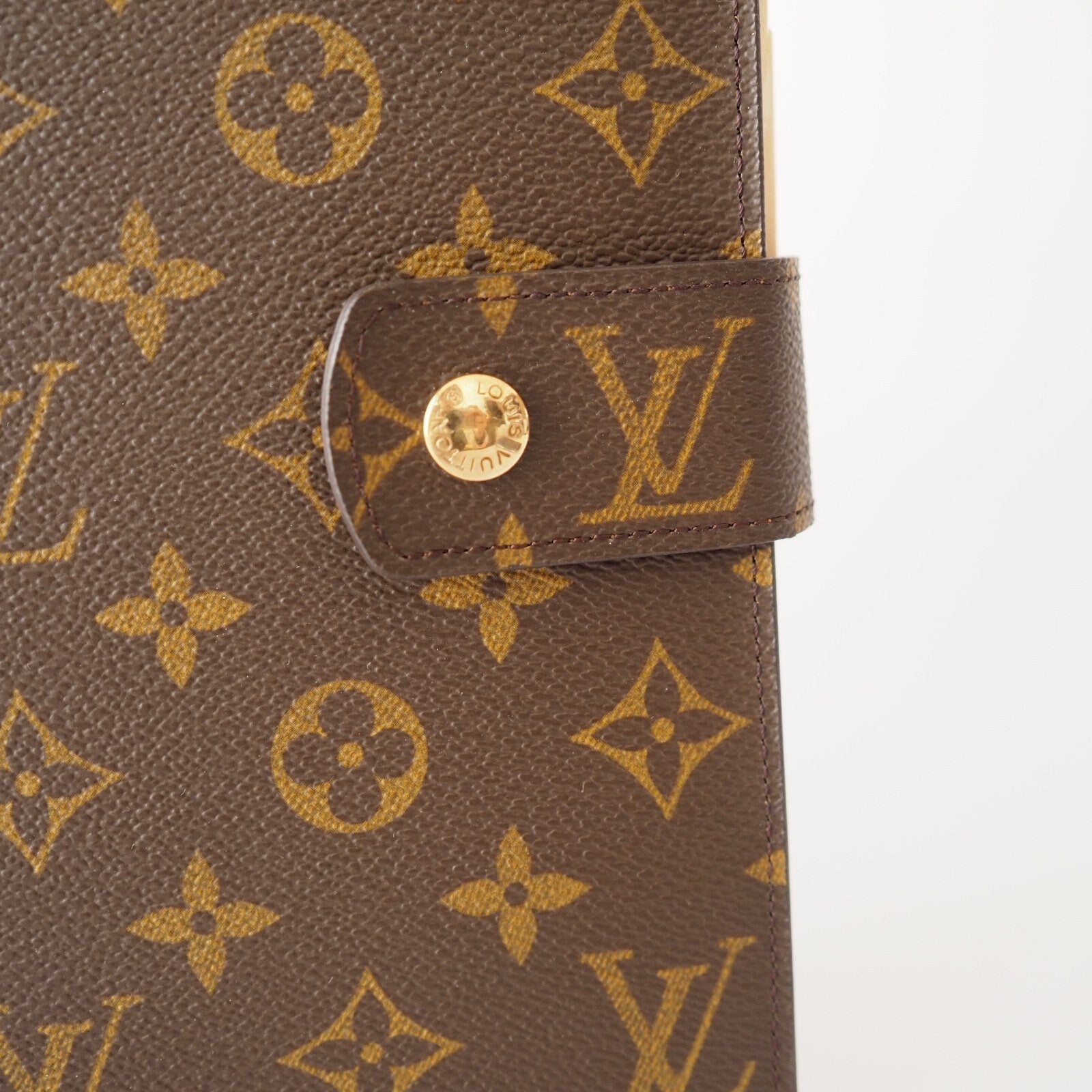 Louis Vuitton Monogram Agenda GM Day Planner Cover Authentic