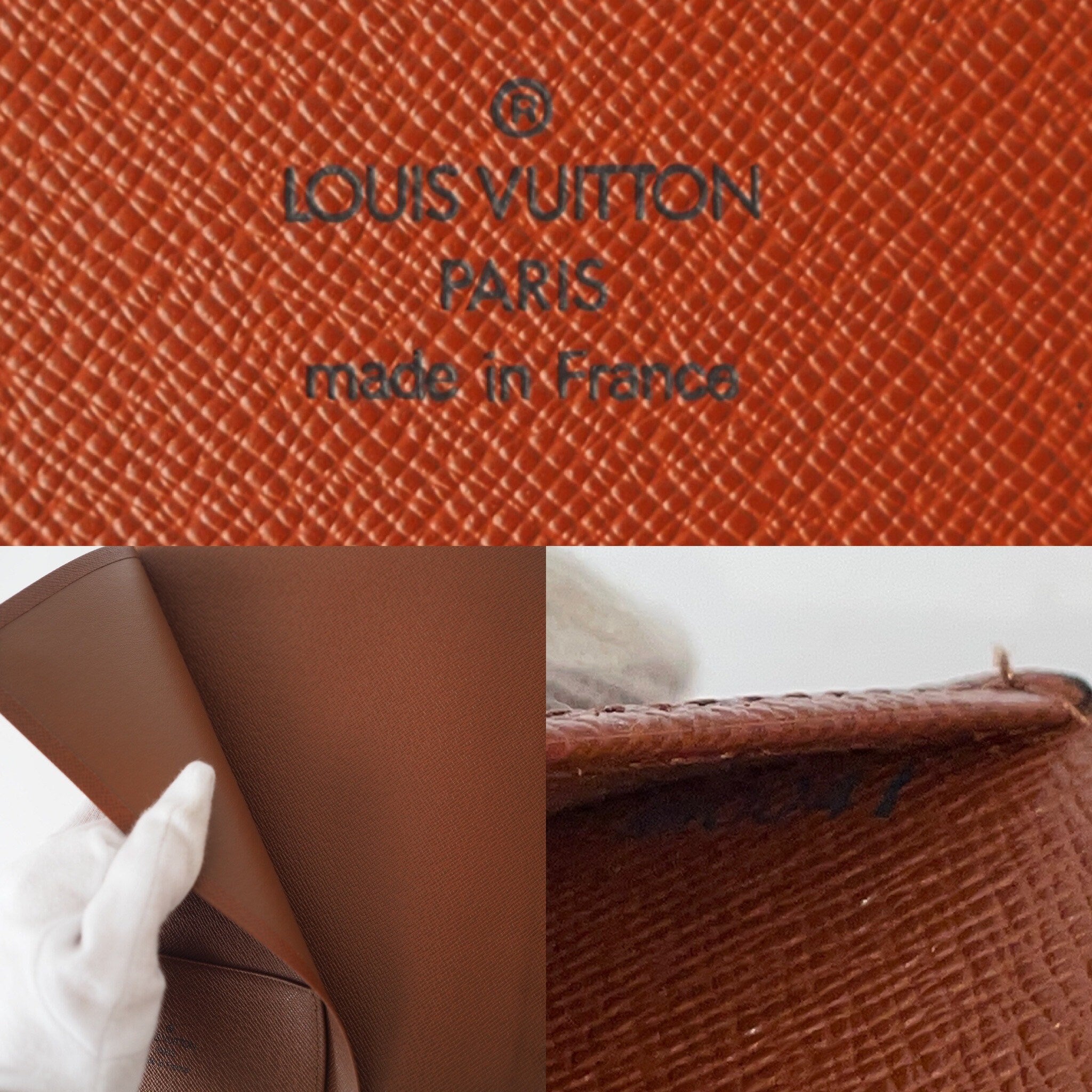 Louis Vuitton Monogram Agenda GM Day Planner Cover Authentic