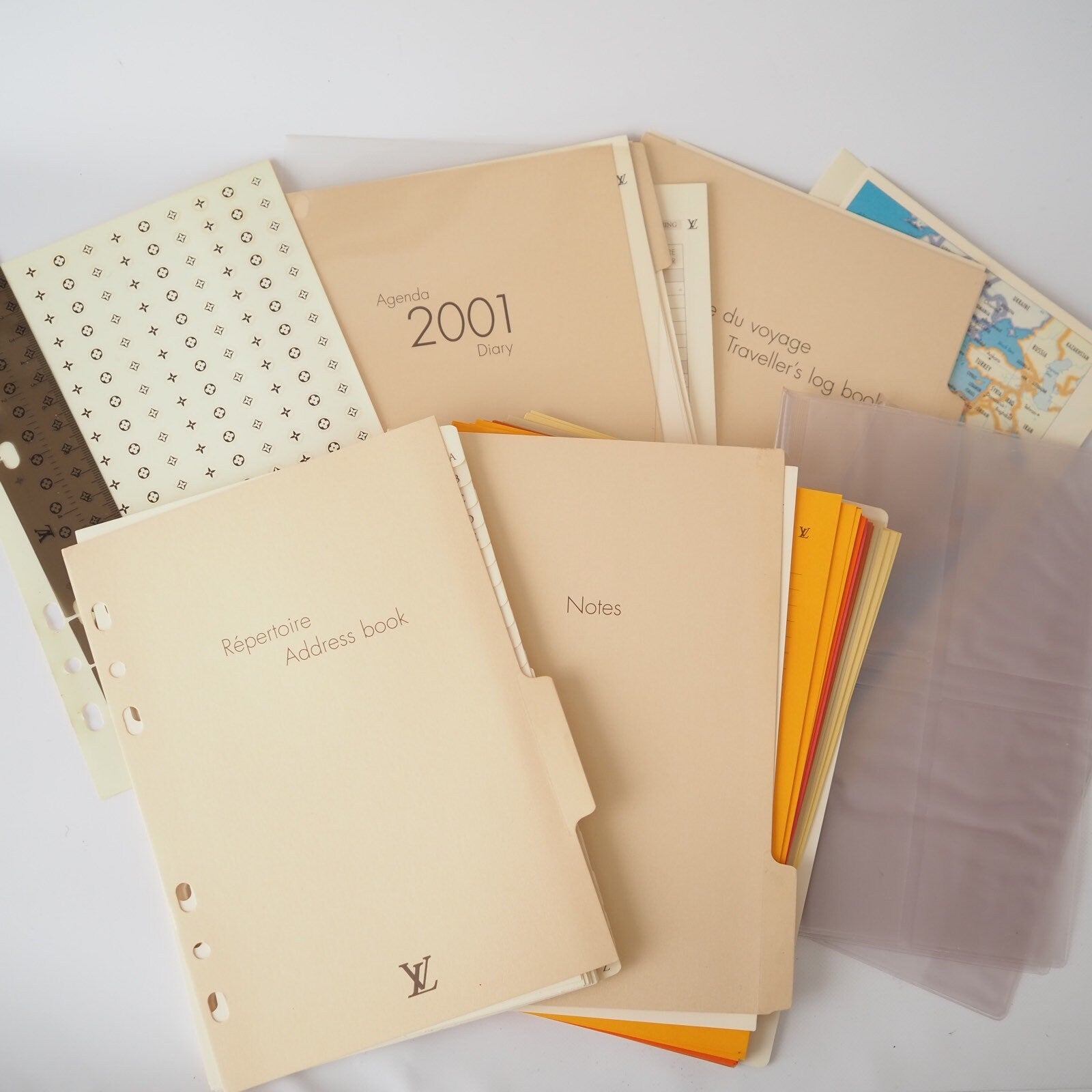 Louis Vuitton Monogram Agenda GM Day Planner Cover Authentic