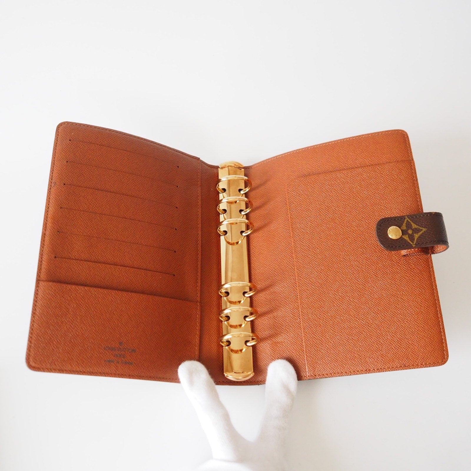 LOUIS VUITTON Agenda MM Monogram Day Planner Cover Authentic
