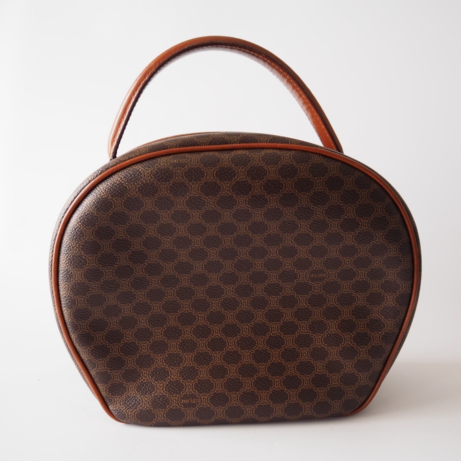 CELINE Macadam 2way Shoulder Hand Bag Authentic Vintage Classical