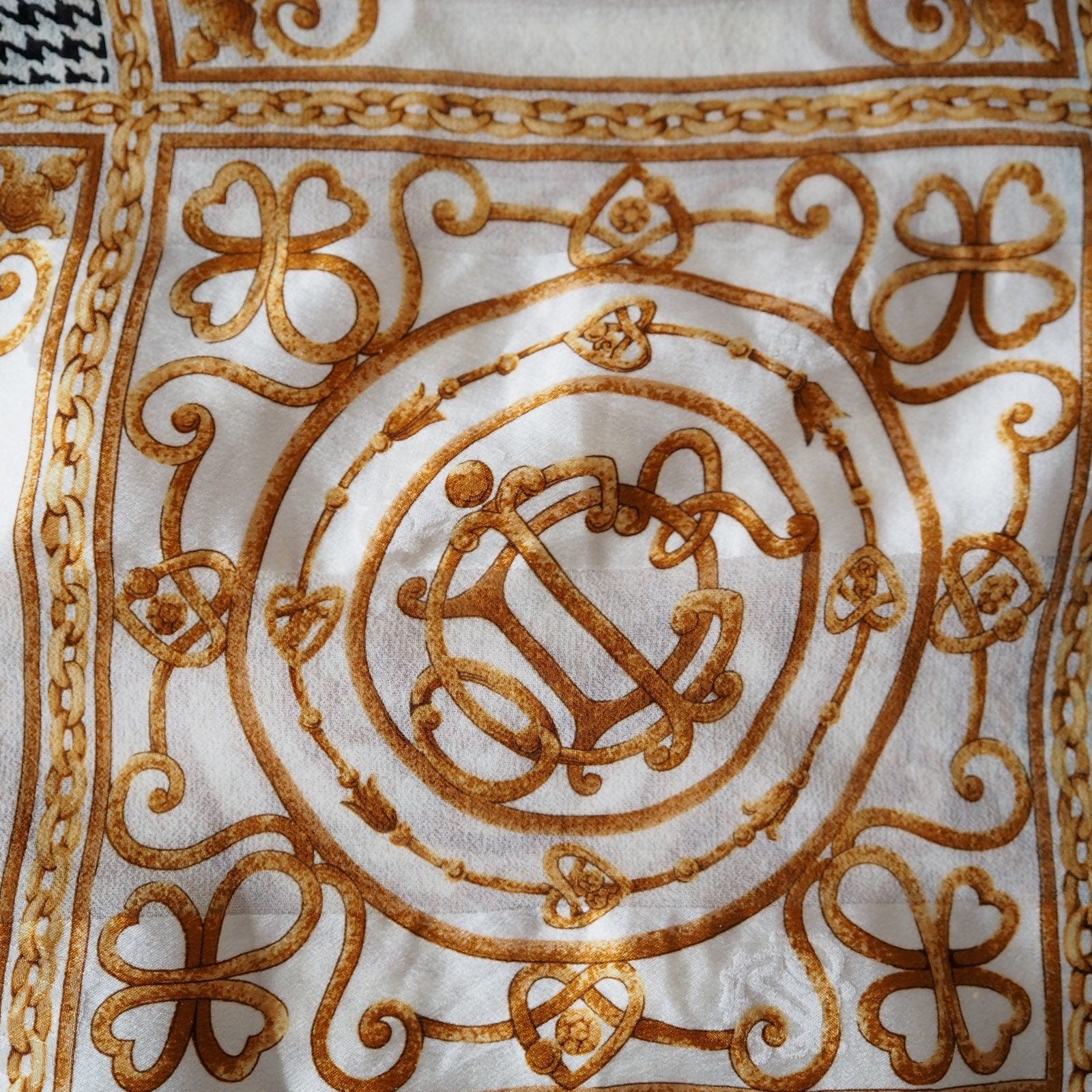 Christian Dior Scarf Black Authentic