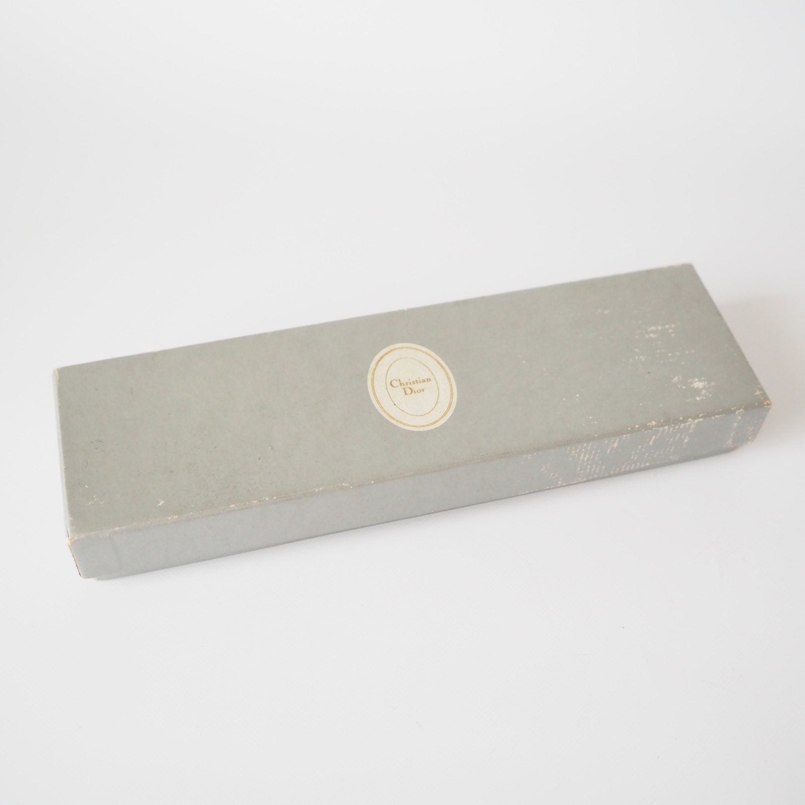 Christian Dior Necklace CD Logo Vintage Metal Gold Authentic