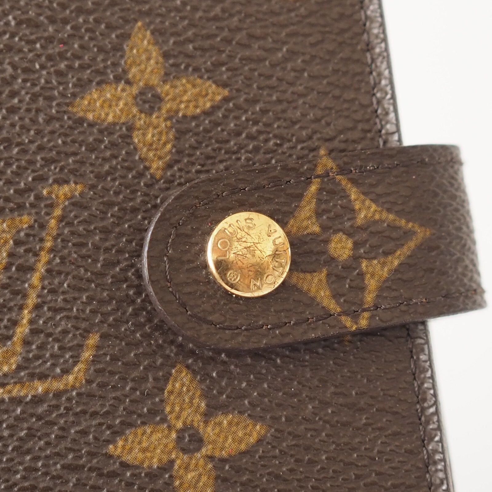 Louis Vuitton Monogram Agenda PM Day Planner Cover Authentic LV Vintage