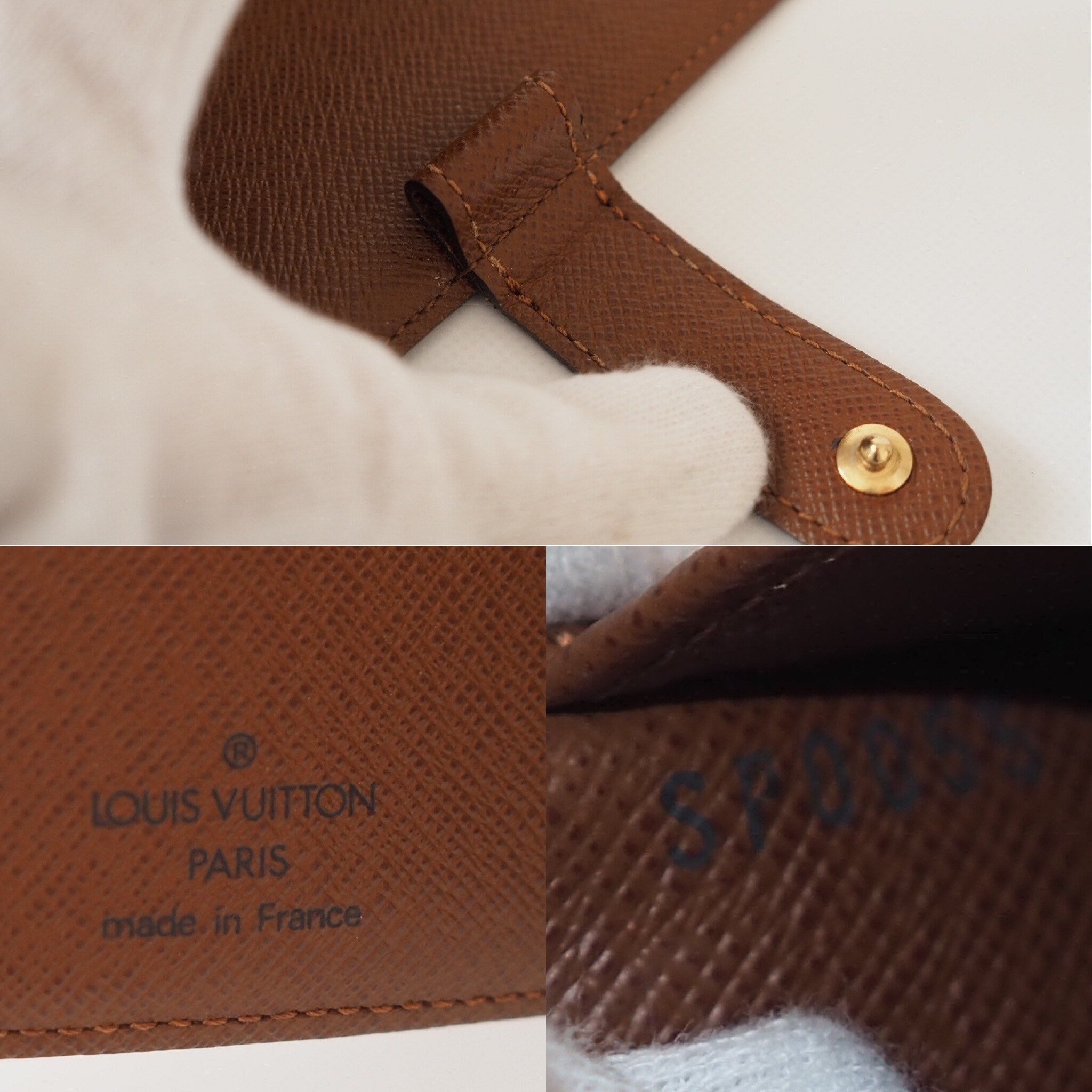 Louis Vuitton Monogram Agenda PM Day Planner Cover Authentic LV Vintage