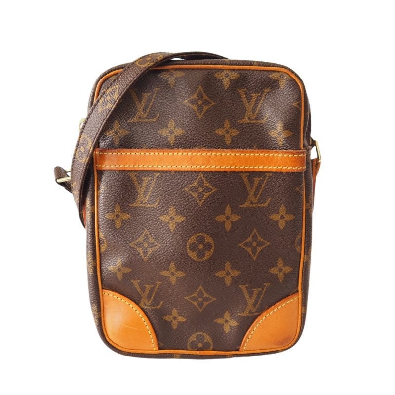 Louis Vuitton Shoulder Bag Danube Browns Monogram vintage lv Authentic